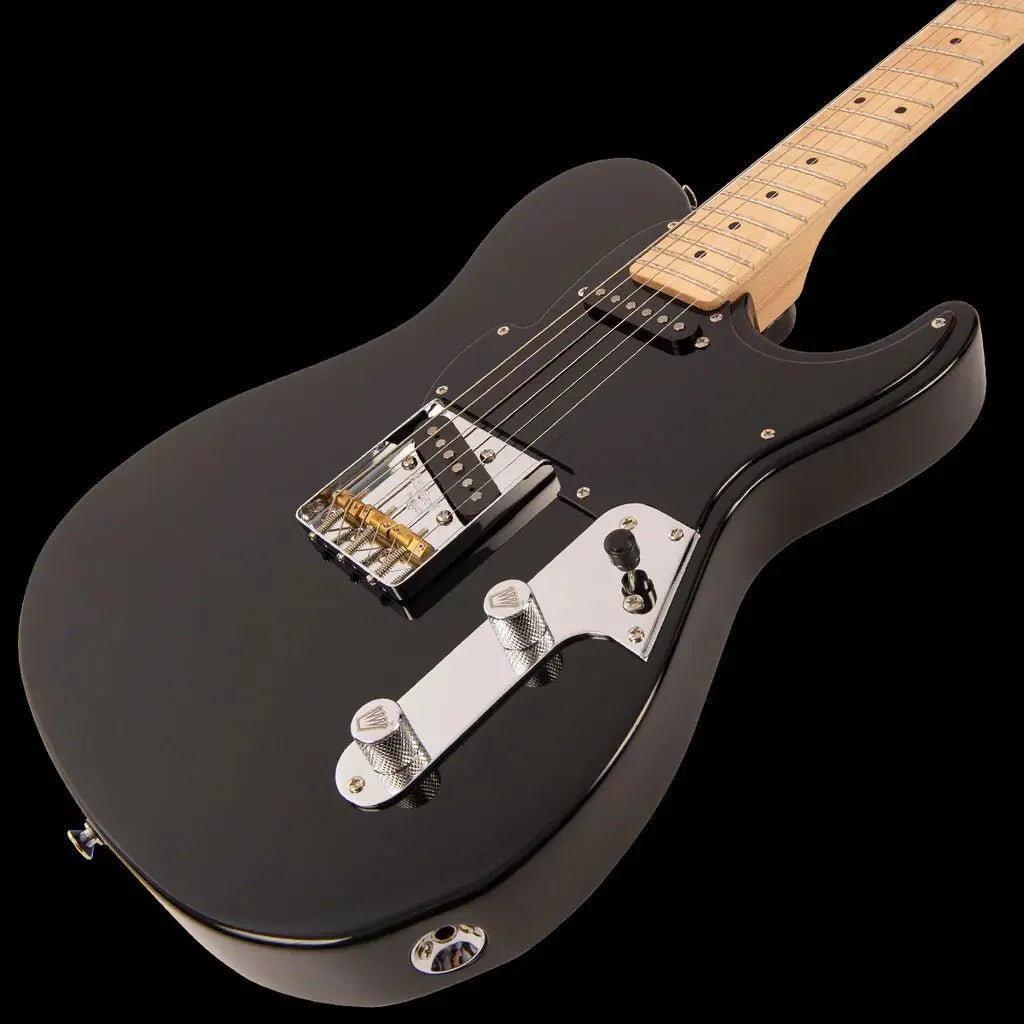 FRET KING COUNTRY SQUIRE CLASSIC TONEMASTER - GLOSS BLACK (Includes Our £85 Pro Setup Free) - Richards Guitars Of Stratford Upon Avon