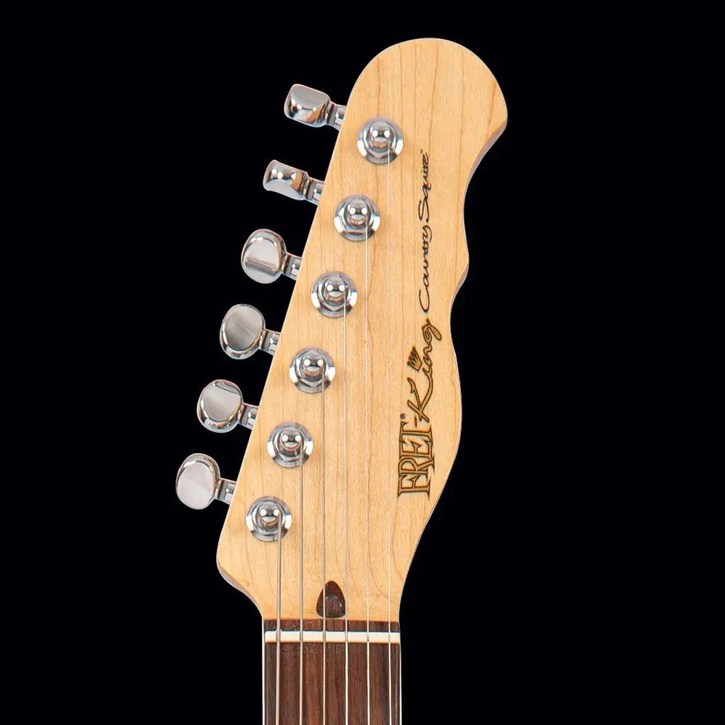 FRET KING COUNTRY SQUIRE SEMITONE DELUXE - ORIGINAL CLASSIC BURST (Includes Our £85 Pro Setup Free) - Richards Guitars Of Stratford Upon Avon