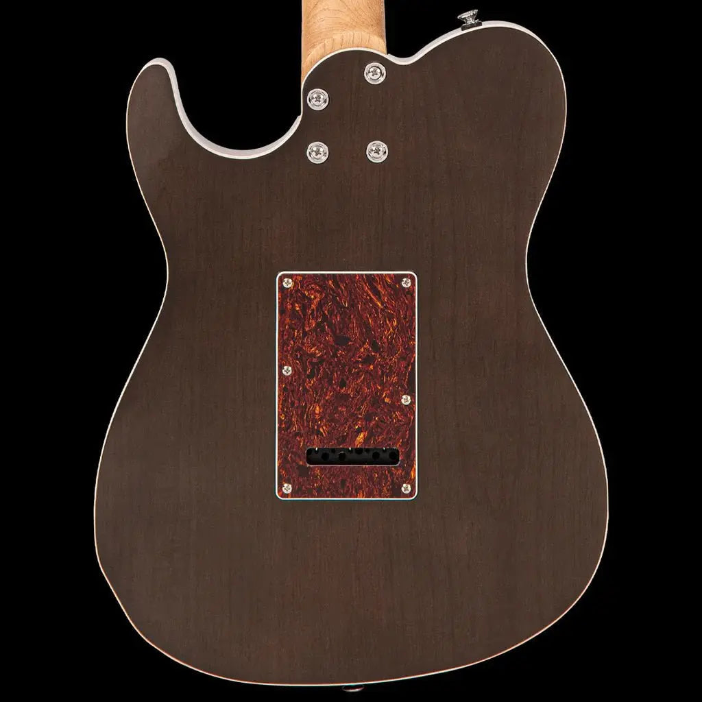 FRET KING COUNTRY SQUIRE SEMITONE DELUXE - THRU BLACK (Includes Our £85 Pro Setup Free) - Richards Guitars Of Stratford Upon Avon
