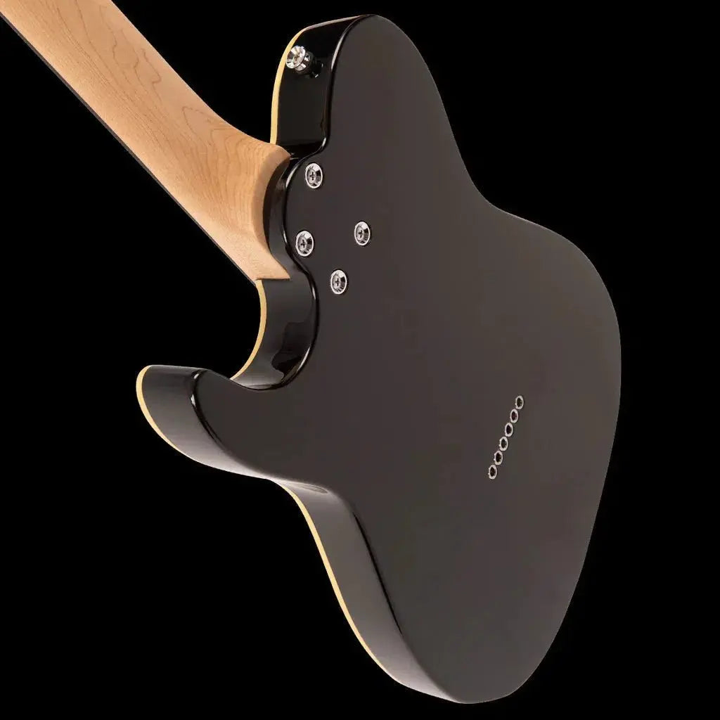 FRET KING COUNTRY SQUIRE STEALTH - GLOSS BLACK (Includes Our £85 Pro Setup Free) - Richards Guitars Of Stratford Upon Avon
