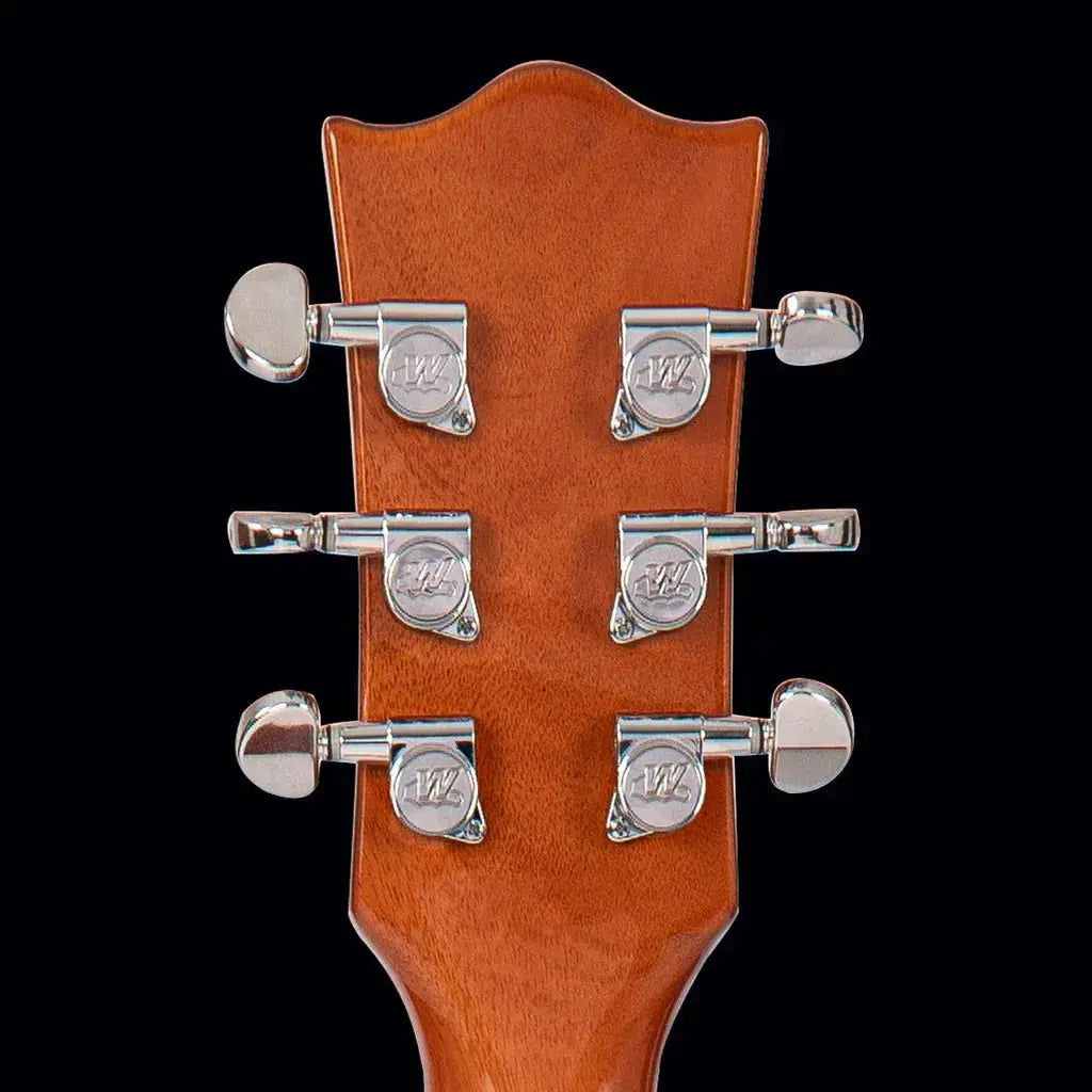 FRET KING ECLAT STANDARD GUITAR - NATURAL MAHOGANY (Includes Our £85 Pro Setup Free) - Richards Guitars Of Stratford Upon Avon
