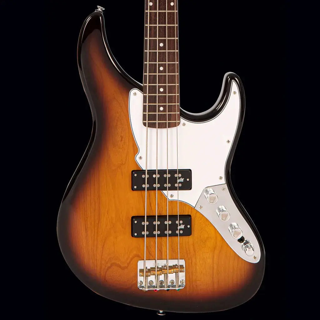 FRET KING PERCEPTION CUSTOM 4 STRING BASS - ORIGINAL CLASSIC BURST (Includes Our £85 Pro Setup Free) - Richards Guitars Of Stratford Upon Avon