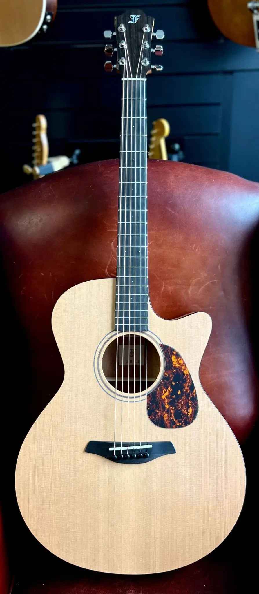 Furch Blue Gc CM (Formerly) G CMC (Grand Auditorium / Cedar / Mahogany / Cutaway) Acoustic Guitar (2026 CNR Active Upgrade Model) Plus FREE Furch Deluxe Gigbag (Worth £100)