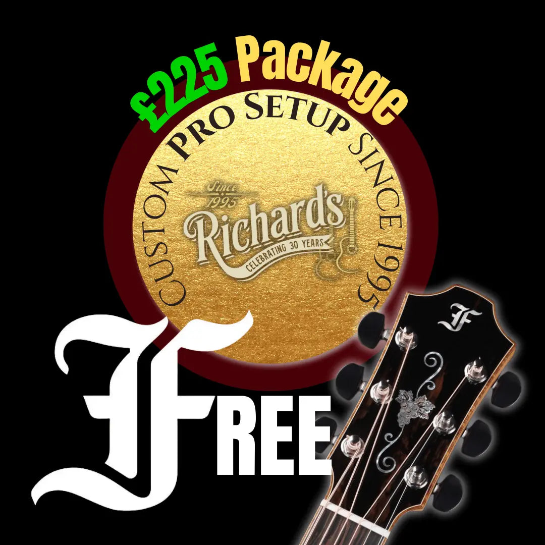Furch Custom Pro Setup Package (Total Value £225) (2025 CNR Active Upgrade Model) - Richards Guitars Of Stratford Upon Avon