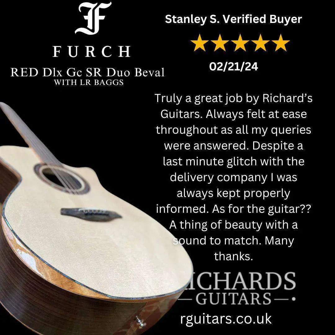 Buy Furch Red Deluxe Gc SR with Duo Bevel Master Grade Spruce/Rosewood (2026 CNR Active Upgrade Model)
