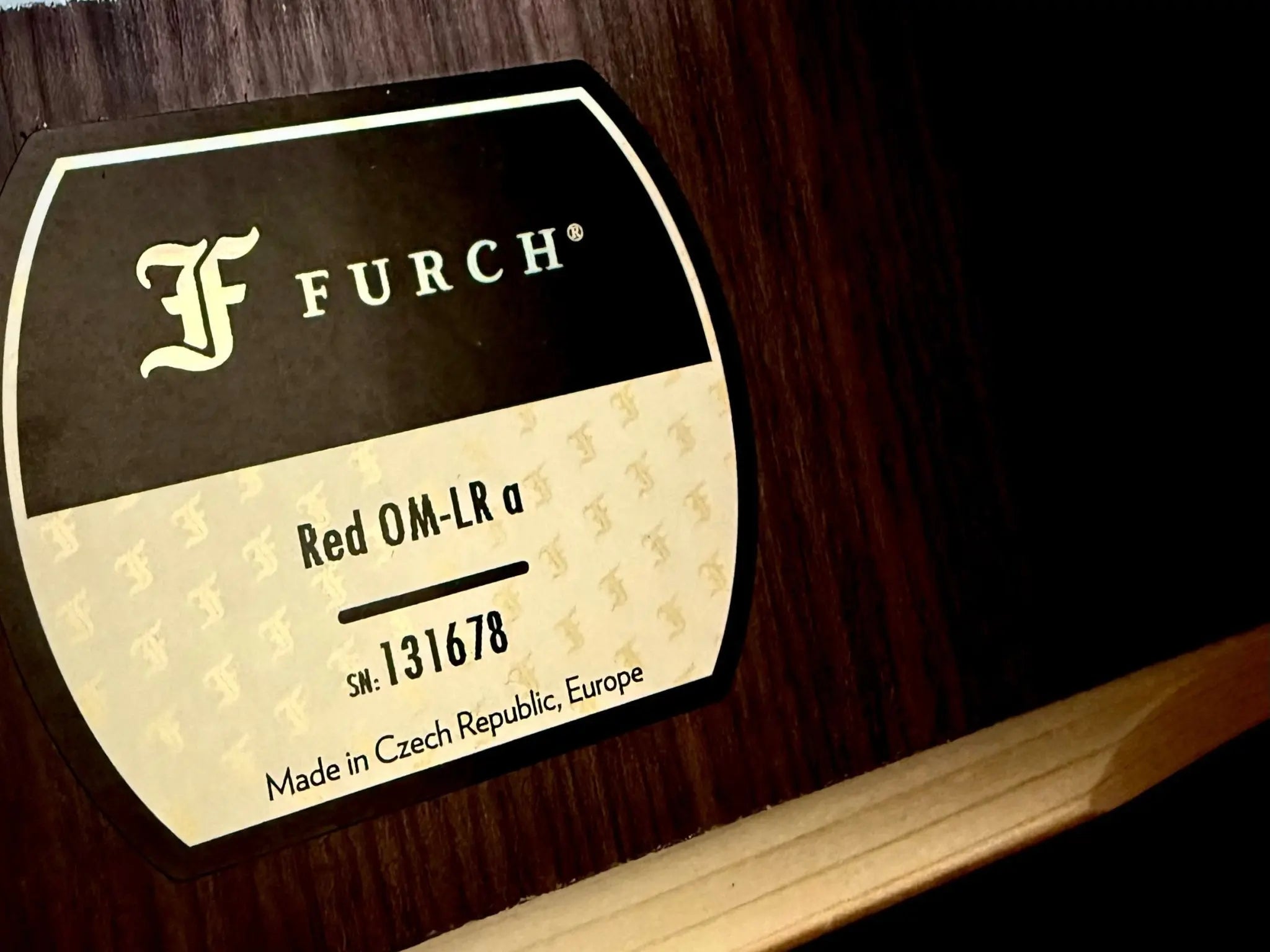 Furch Red OM - LR Orchestra Model Acoustic Guitar - Out Of This World! (2025 CNR Active Upgrade Model) - Richards Guitars Of Stratford Upon Avon