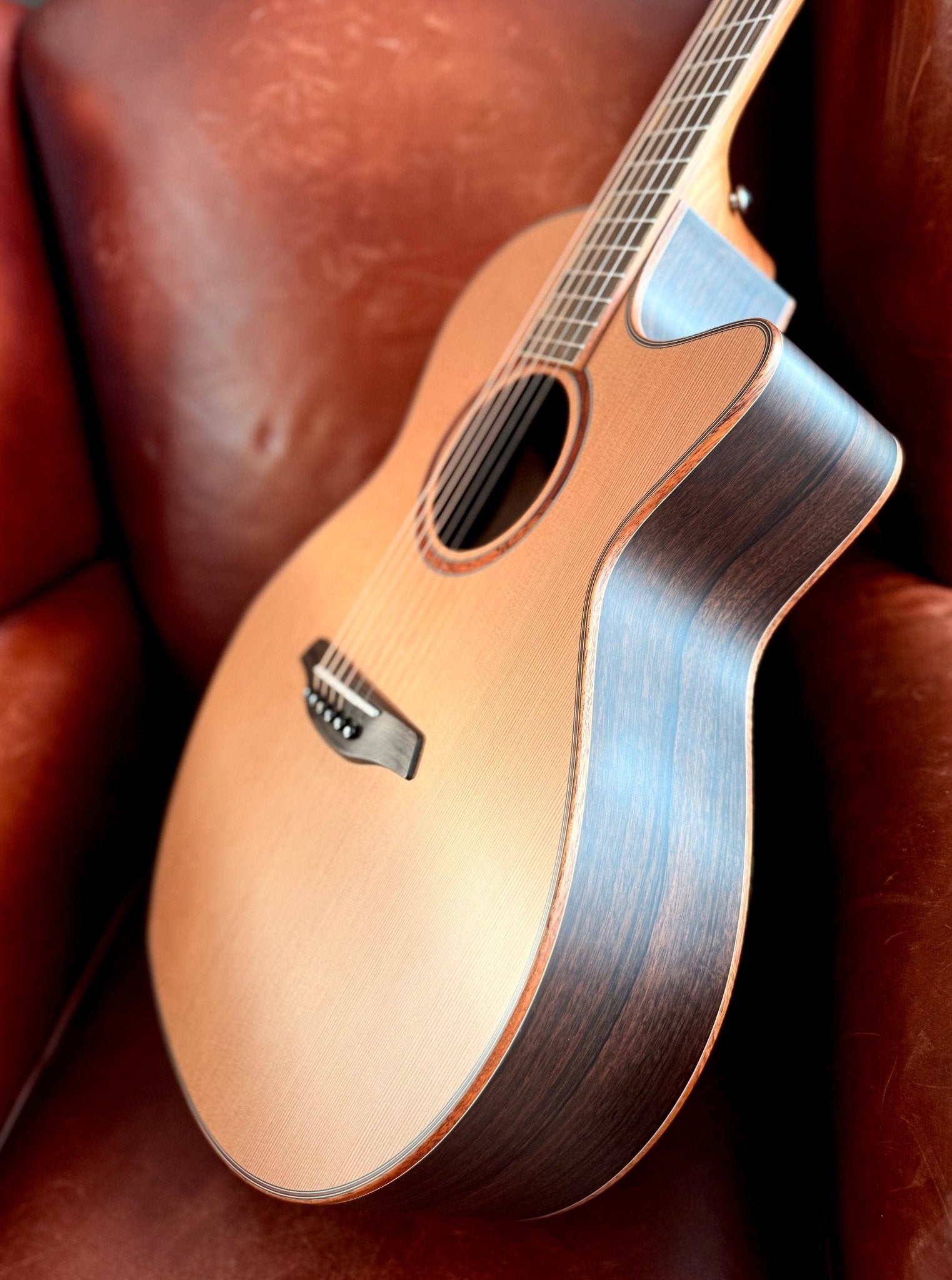 Furch Red Pure Deluxe Limited Run Malaysian Blackwood With Alpine Solid Cedar Top (2026 CNR Active Upgrade Model) - Richards Guitars Of Stratford Upon Avon