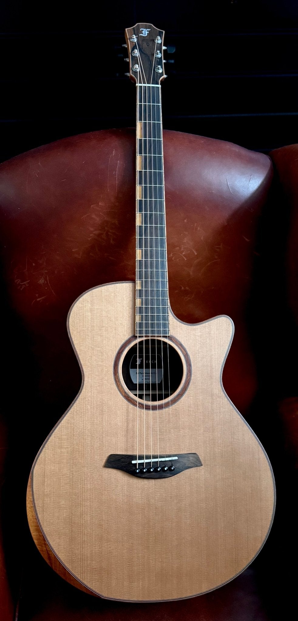 Furch Red Pure Deluxe Limited Run Malaysian Blackwood With Alpine Solid Cedar Top (2026 CNR Active Upgrade Model) - Richards Guitars Of Stratford Upon Avon
