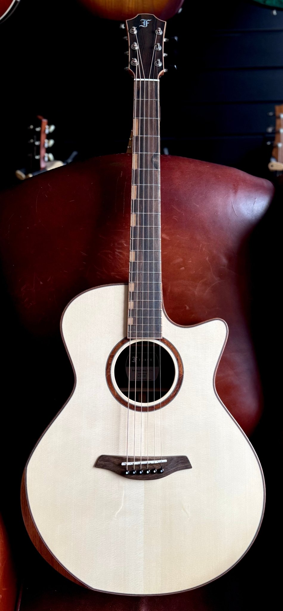 Furch Red Pure Deluxe Limited Run Malaysian Blackwood With Alpine Spruce Top (2025 CNR Model) - Richards Guitars Of Stratford Upon Avon