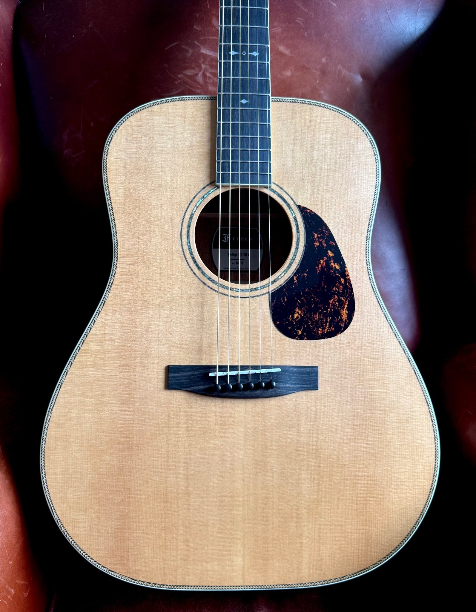 Furch Vintage 2 D - SM Dreadnought model Acoustic Guitar (2025 CNR Active Upgrade Model) - Richards Guitars Of Stratford Upon Avon