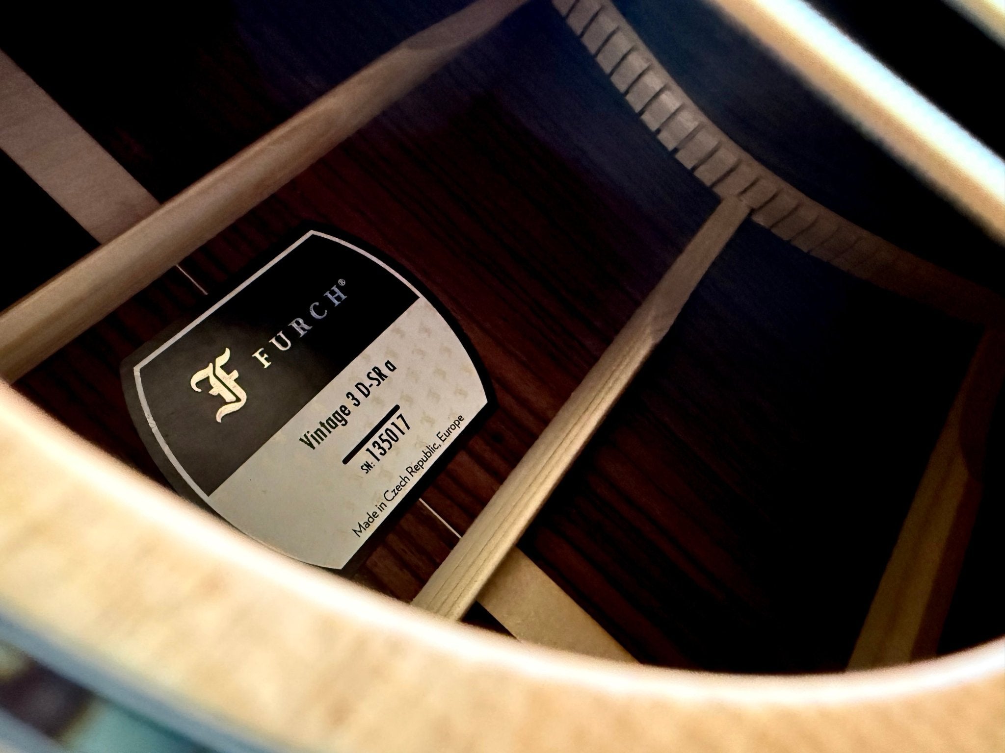 Furch Vintage 3 D - SR Dreadnought Acoustic Guitar (2025 CNR Active Upgrade Model) - Richards Guitars Of Stratford Upon Avon