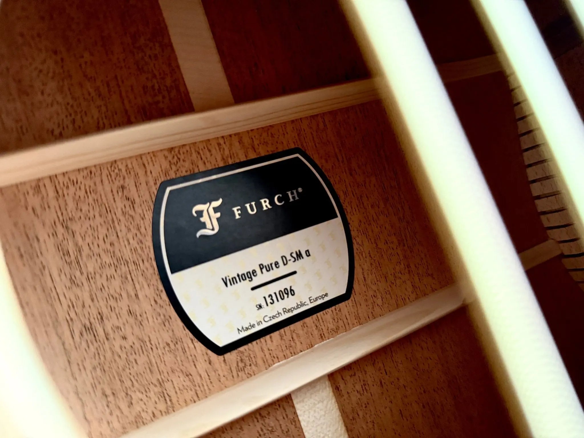 Furch Vintage Pure D - SM, Acoustic Guitar (2025 CNR Active Upgrade Model) - Richards Guitars Of Stratford Upon Avon