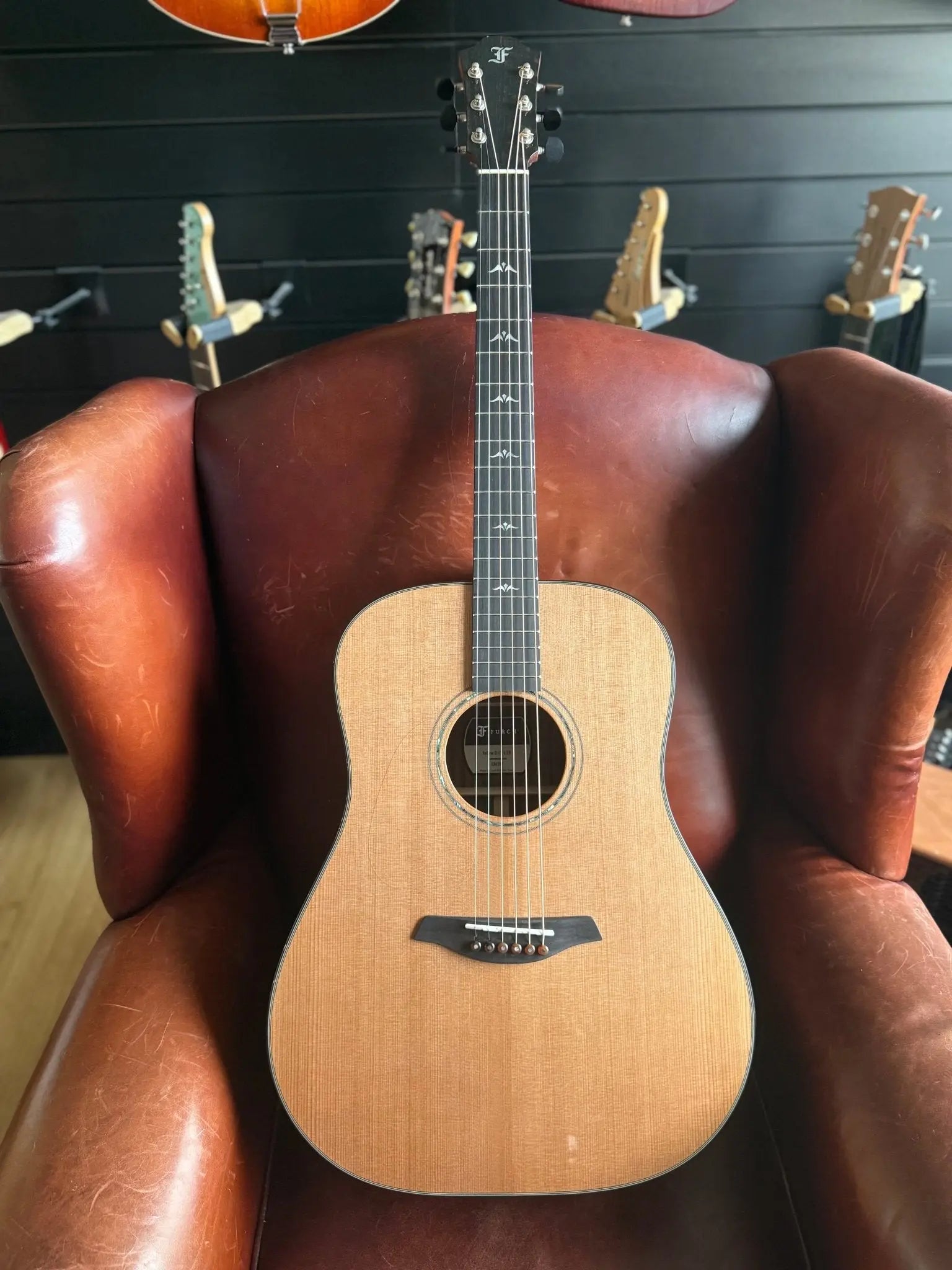 Buy Furch Yellow D-CR Dreadnought Acoustic Guitar (With Option Of Original 23CR Inlays - A Worldwde No Cost Exclusive) (2025 CNR Active Upgrade Model) Left Handed