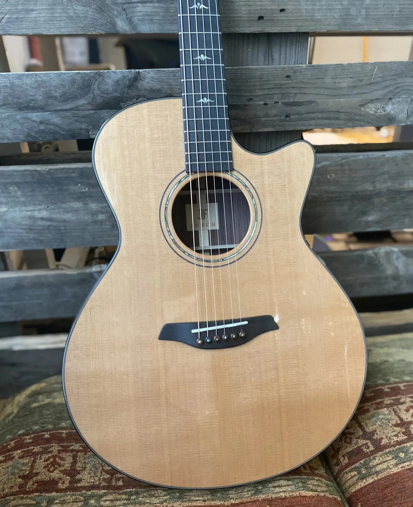 Furch Yellow Gc - CR Left Handed Acoustic Guitar Including UK Exclusive Inlays & Over £100 Of Added Value FREE (2025 CNR Active Upgrade Model) - Richards Guitars Of Stratford Upon Avon