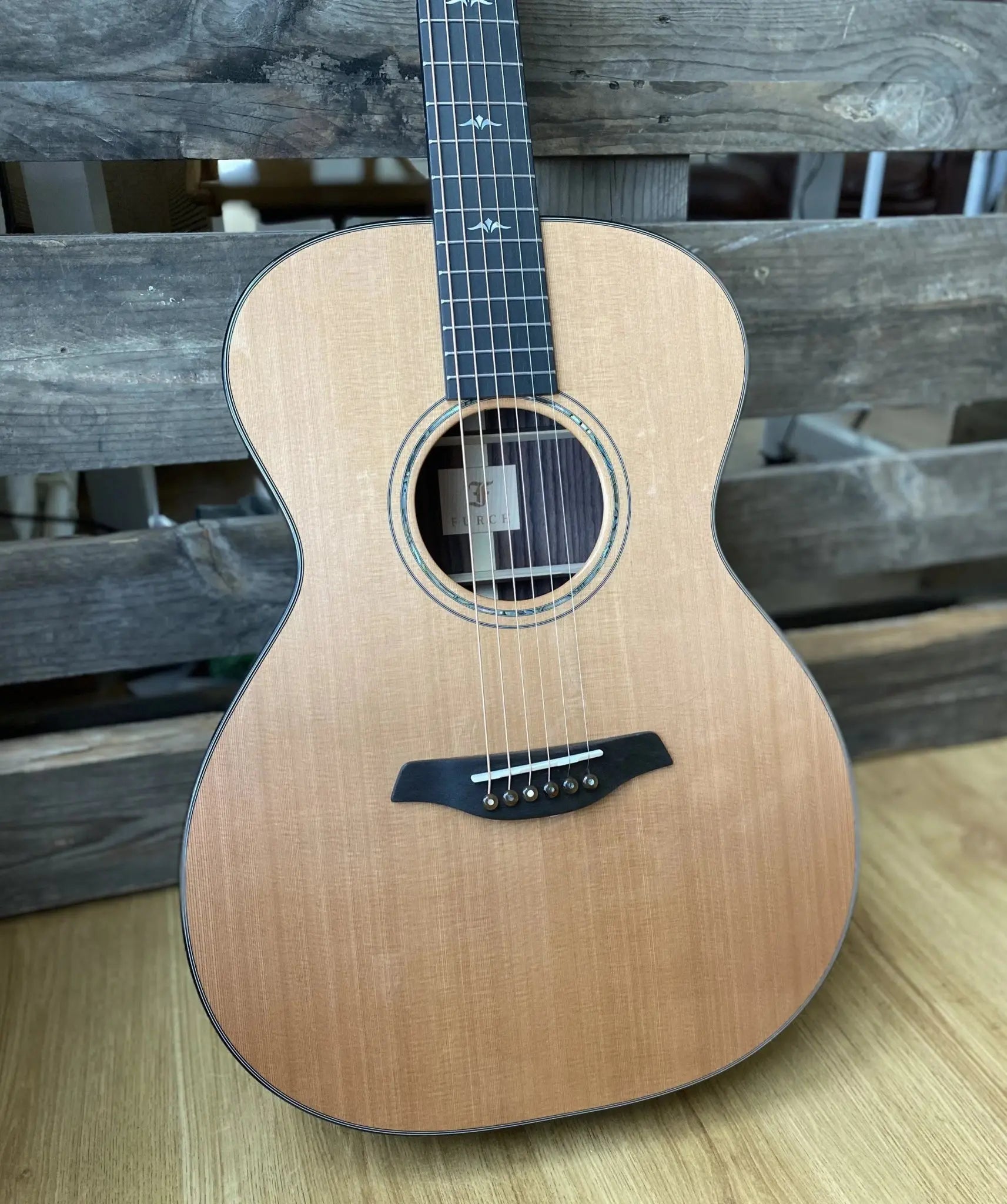 Furch Yellow OM CR Orchestra model Acoustic Guitar (With Option Of Original G23CR Inlays - A Worldwde No Cost Exclusive) (2025 CNR Active Upgrade Model) - Richards Guitars Of Stratford Upon Avon