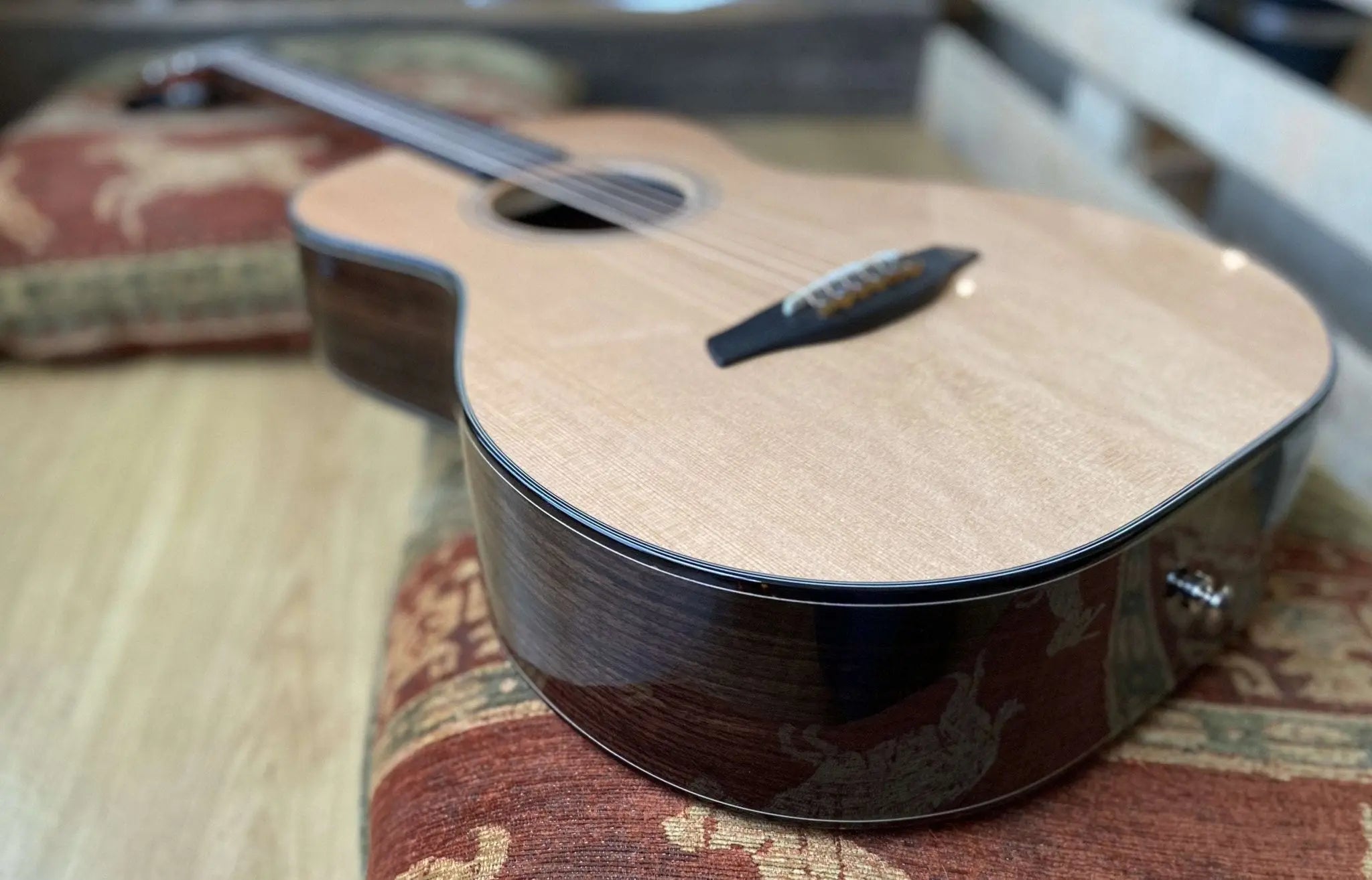 Furch Yellow OOM CR Acoustic Guitar Including UK Exclusive Inlays & Over £100 Of Added Value FREE (2025 CNR Active Upgrade Model) - Richards Guitars Of Stratford Upon Avon