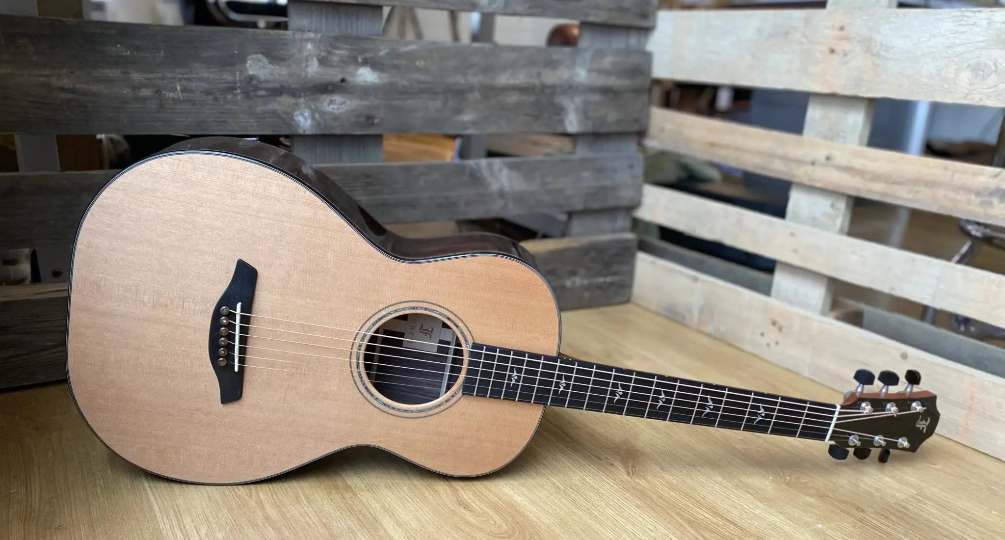 Furch Yellow OOM CR Acoustic Guitar Including UK Exclusive Inlays & Over £100 Of Added Value FREE (2025 CNR Active Upgrade Model) - Richards Guitars Of Stratford Upon Avon