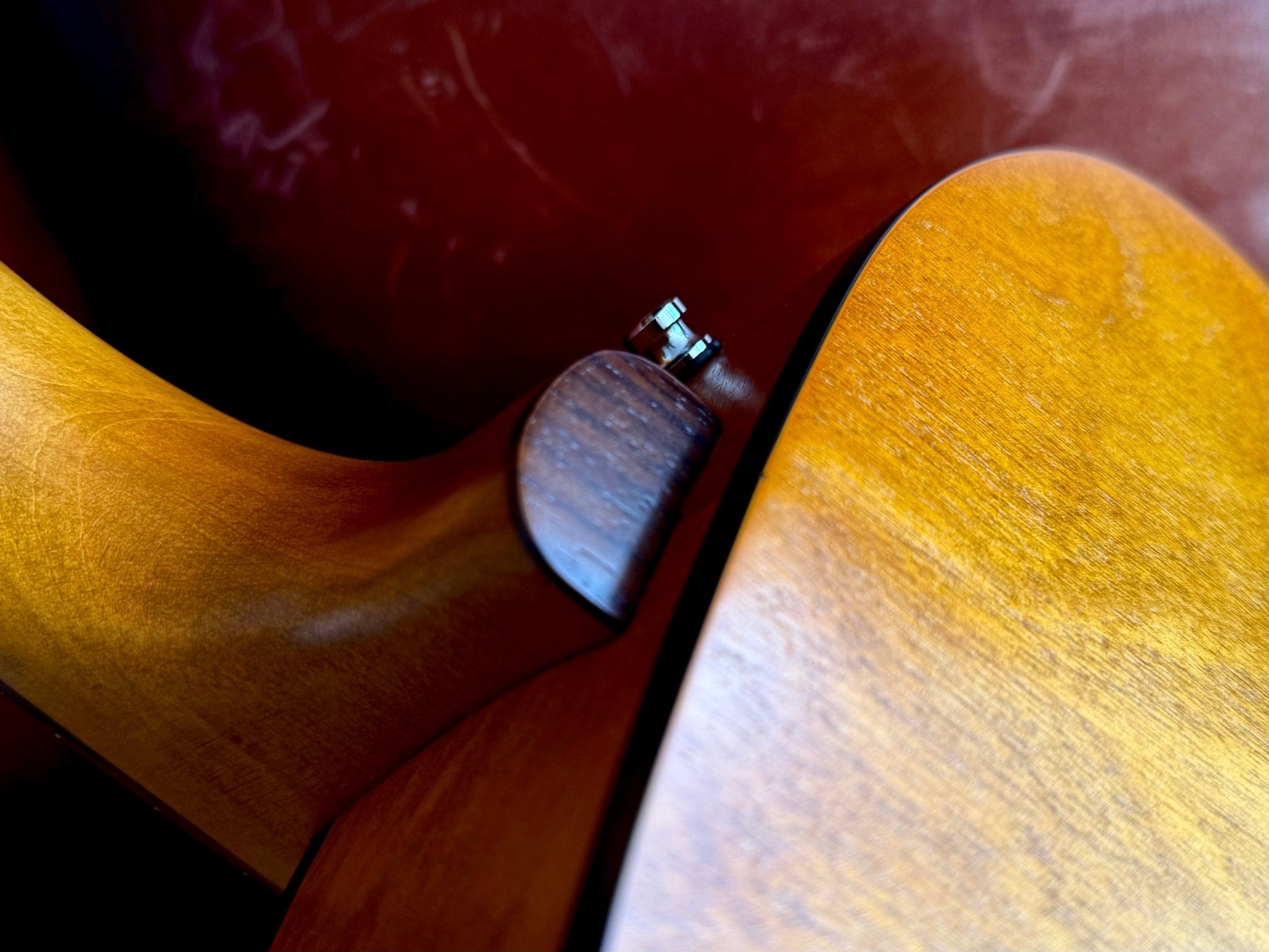 Godin 5th Avenue Jumbo P - Rail Semi - Acoustic Guitar ~ Harvest Gold - Richards Guitars Of Stratford Upon Avon