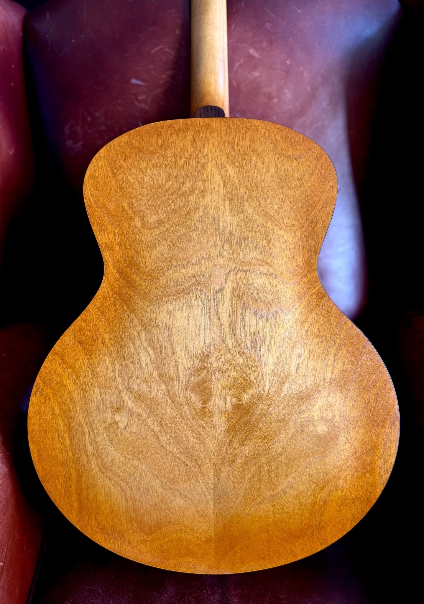 Godin 5th Avenue Jumbo P - Rail Semi - Acoustic Guitar ~ Harvest Gold - Richards Guitars Of Stratford Upon Avon