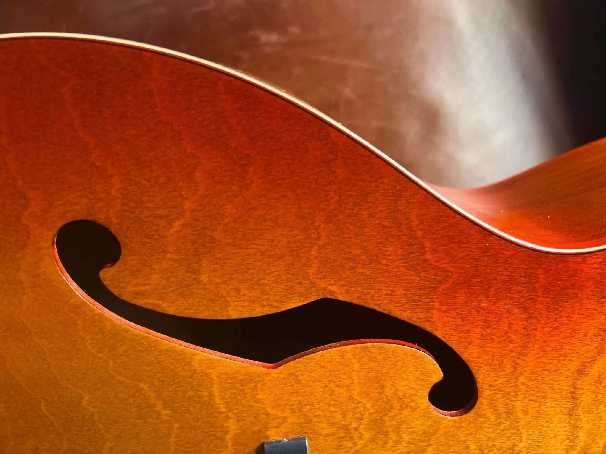 Godin 5th Avenue Jumbo Semi - Acoustic Guitar ~ Memphis Sun - Richards Guitars Of Stratford Upon Avon