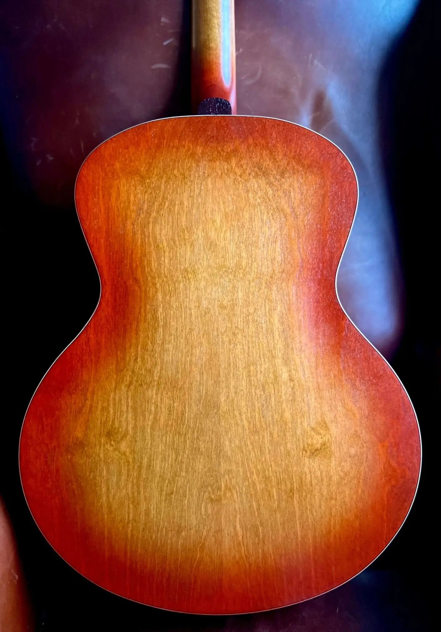 Godin 5th Avenue Jumbo Semi - Acoustic Guitar ~ Memphis Sun - Richards Guitars Of Stratford Upon Avon