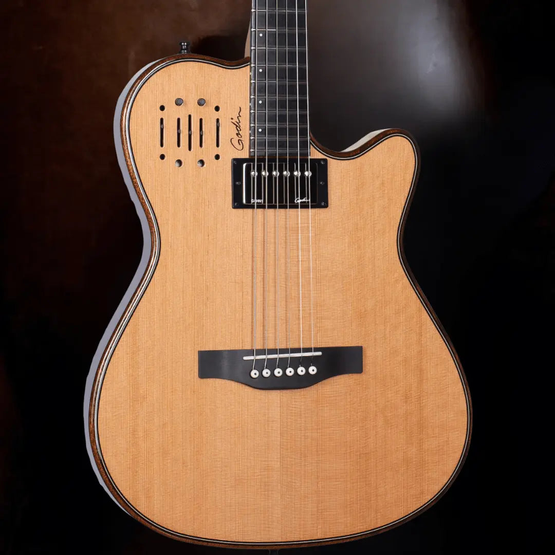 Buy Godin A6 Ultra Deluxe Electic / Electro Acoustic Hybrid Guitar