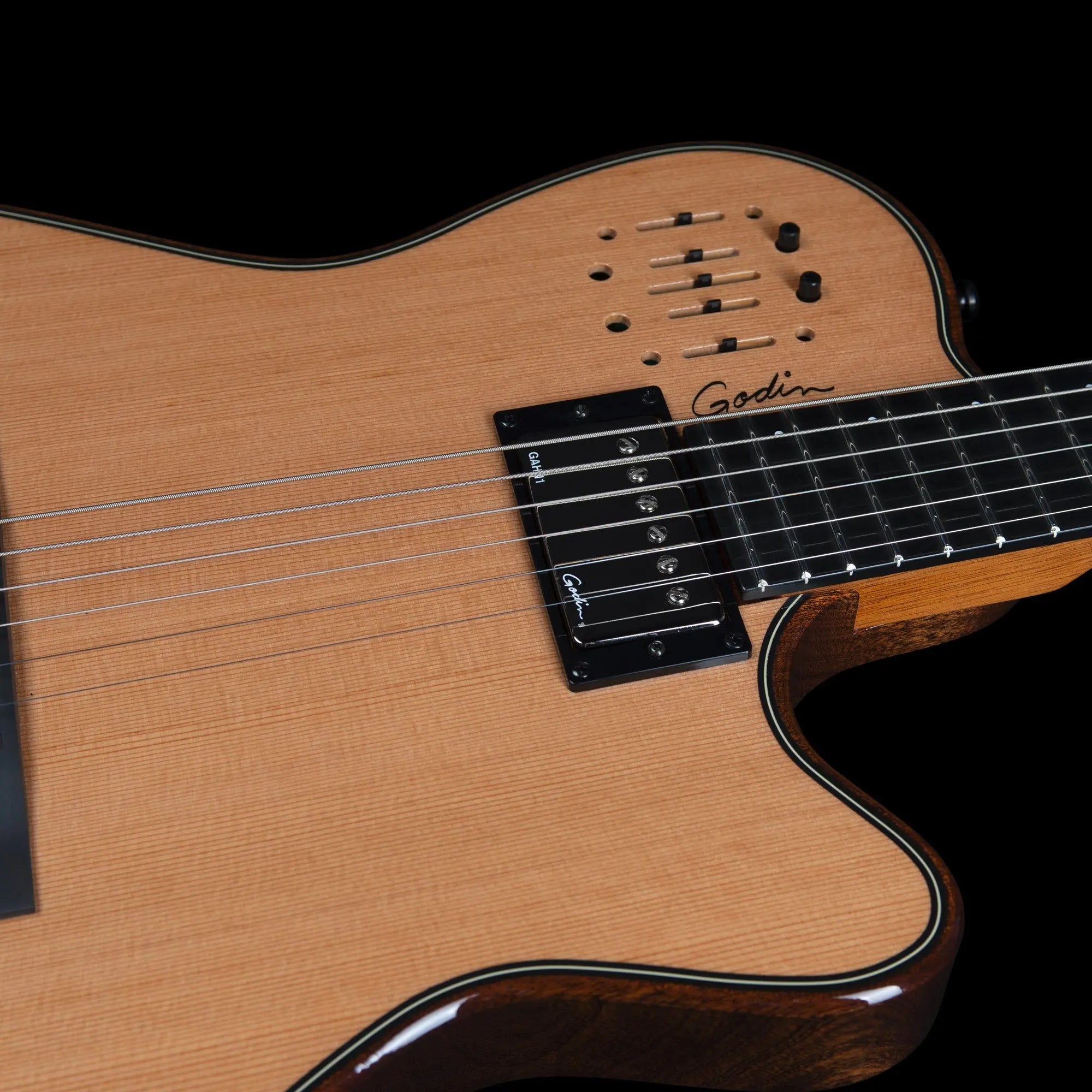 Buy Godin A6 Ultra Deluxe Electic / Electro Acoustic Hybrid Guitar