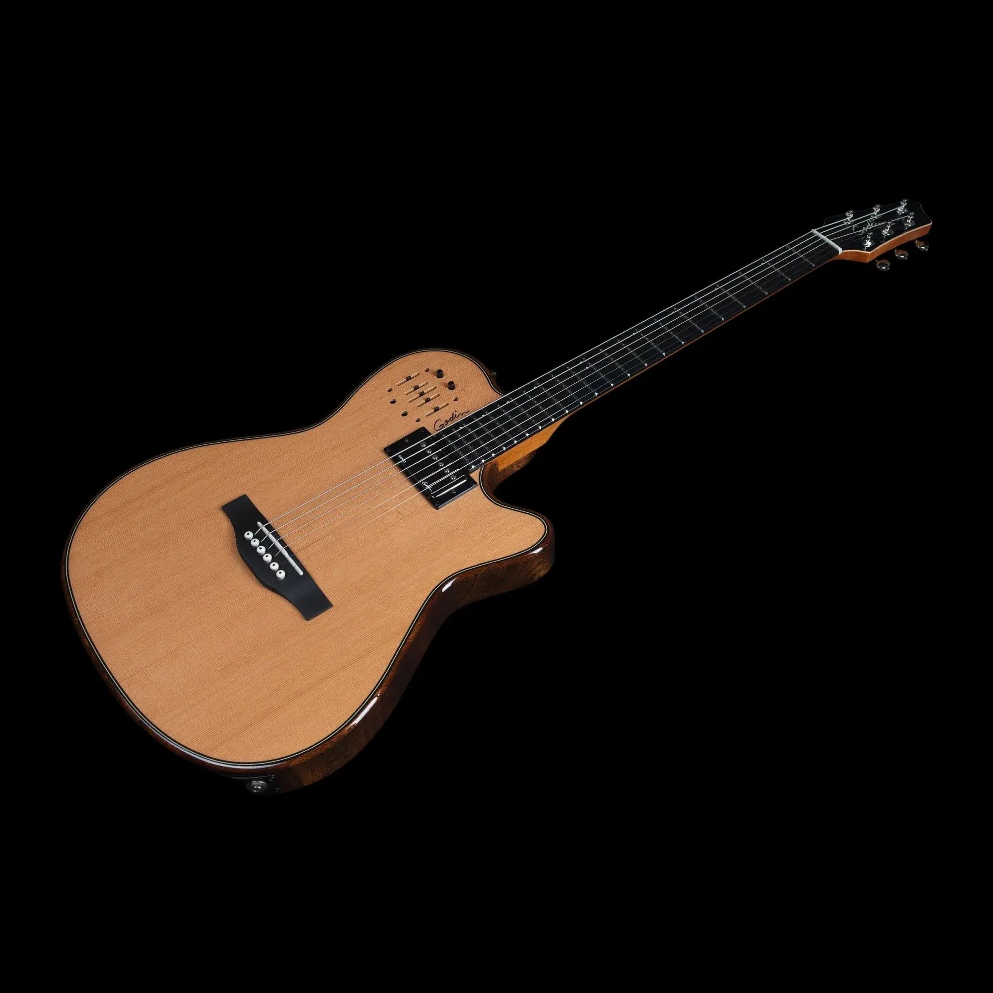 Buy Godin A6 Ultra Deluxe Electic / Electro Acoustic Hybrid Guitar