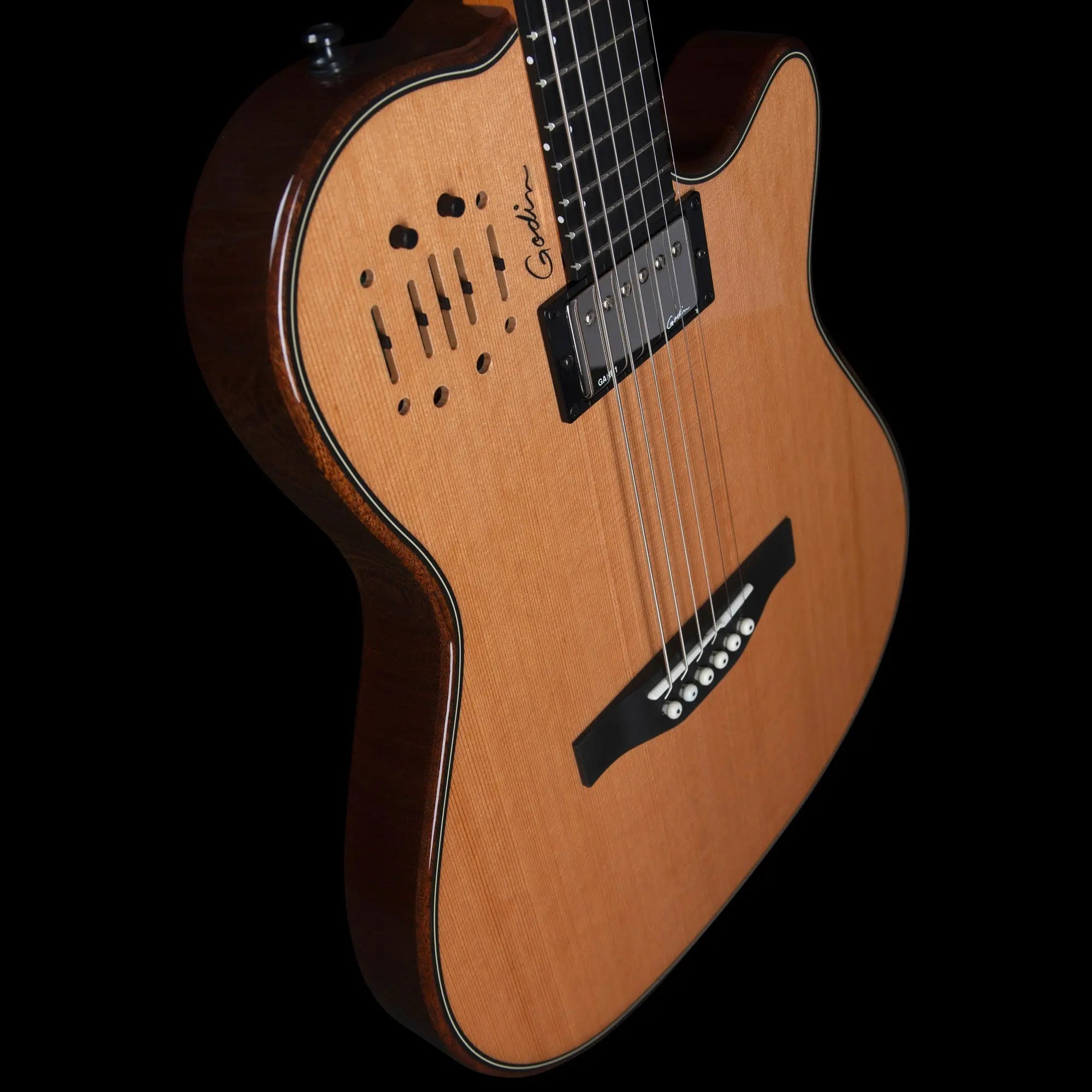 Buy Godin A6 Ultra Deluxe Electic / Electro Acoustic Hybrid Guitar