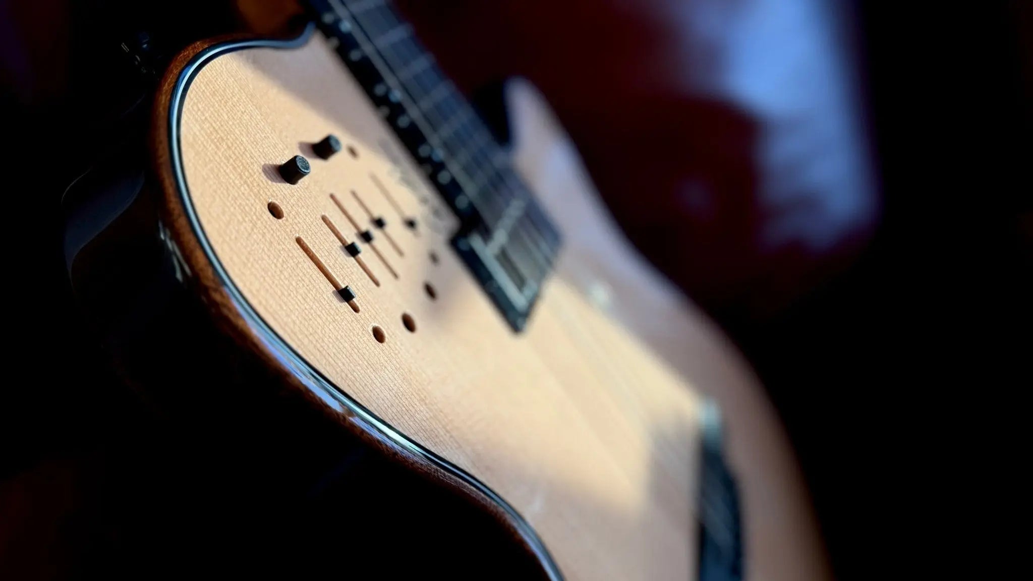 Buy Godin A6 Ultra Deluxe Electic / Electro Acoustic Hybrid Guitar