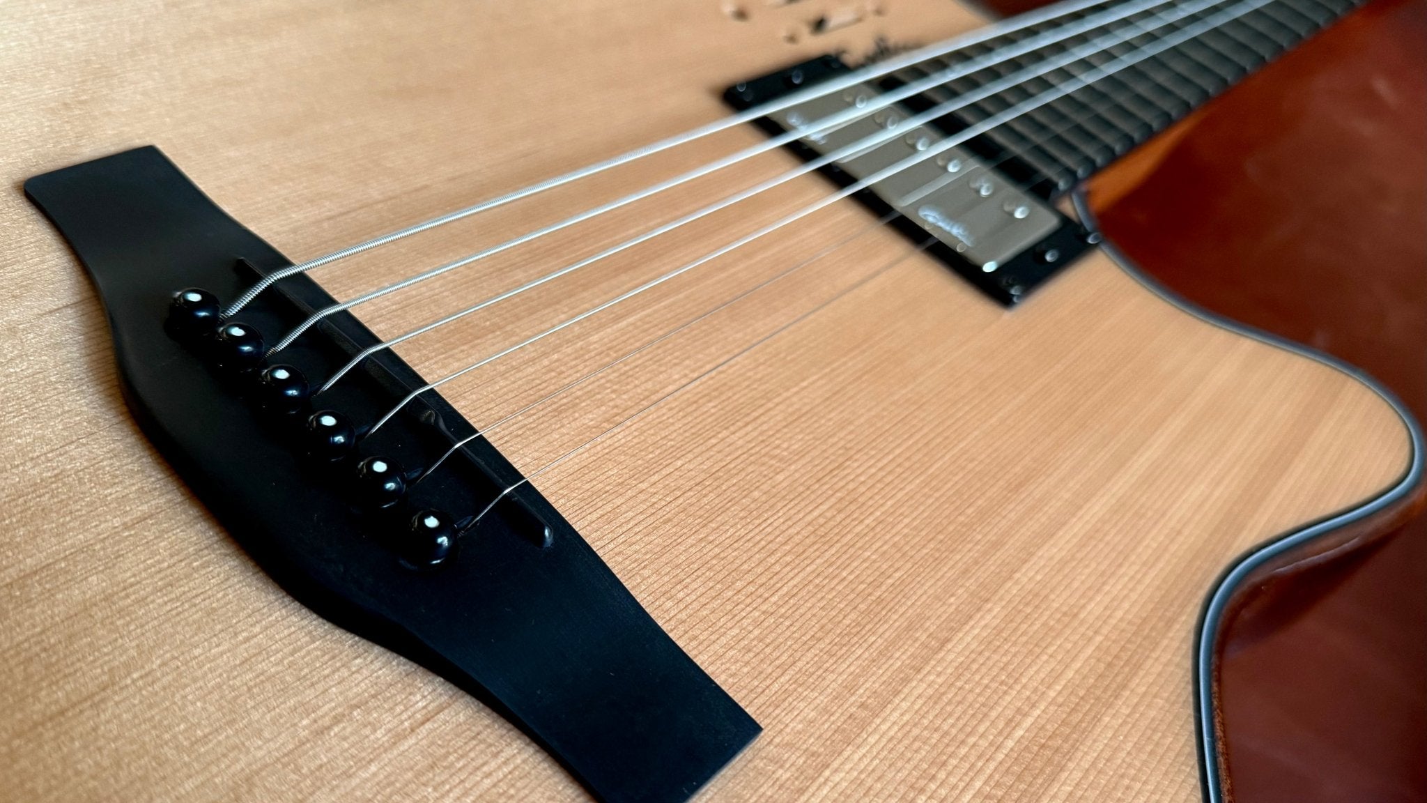 Godin A6 Ultra Deluxe Electic / Electro Acoustic Hybrid Guitar - Richards Guitars Of Stratford Upon Avon