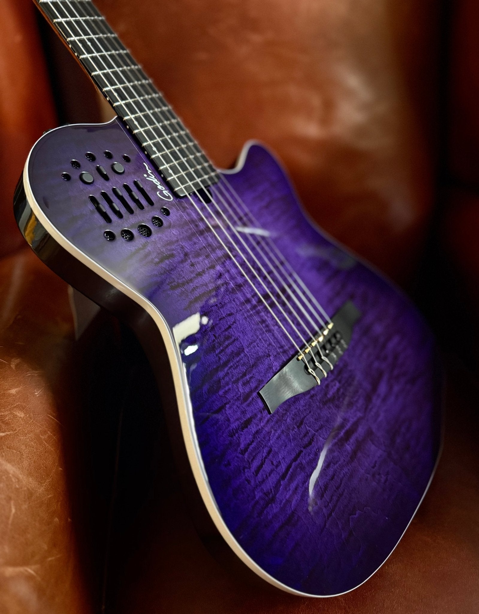 Godin ACS Nylon Steve Stevens Signature 25th Anniversary (Arriving June 2026) - Richards Guitars Of Stratford Upon Avon