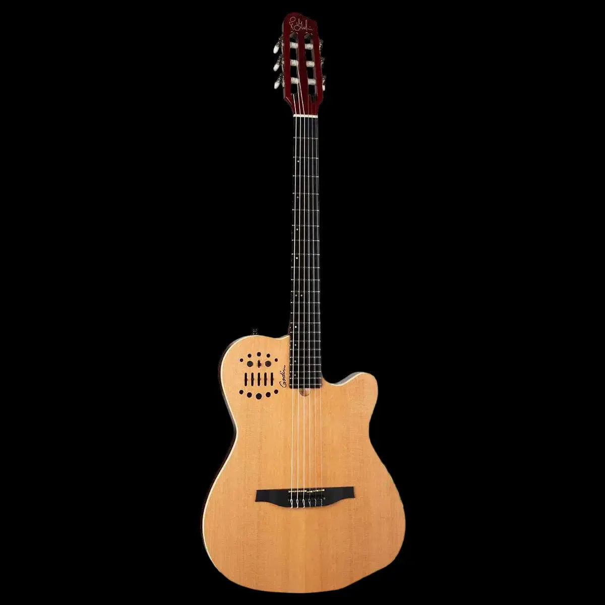 Buy Godin ACS Slim Nylon 2 Voice Guitar ~ Cedar Natural