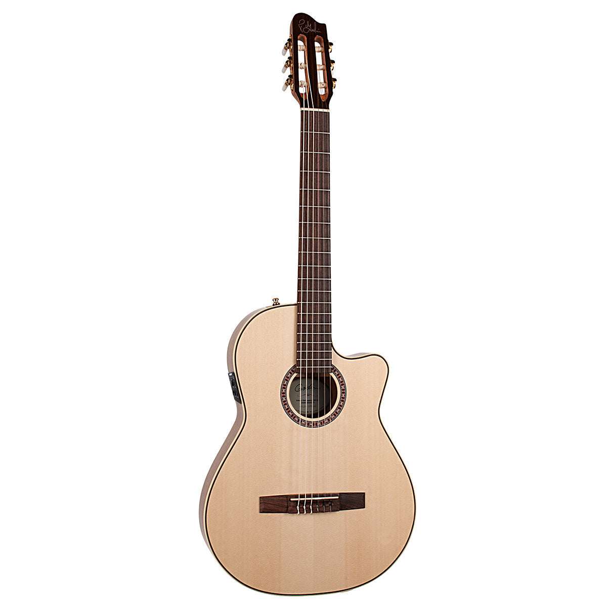 Godin Arena Mahogany Cutaway Clasica II Nylon String Electro Guitar,  for sale at Richards Guitars.