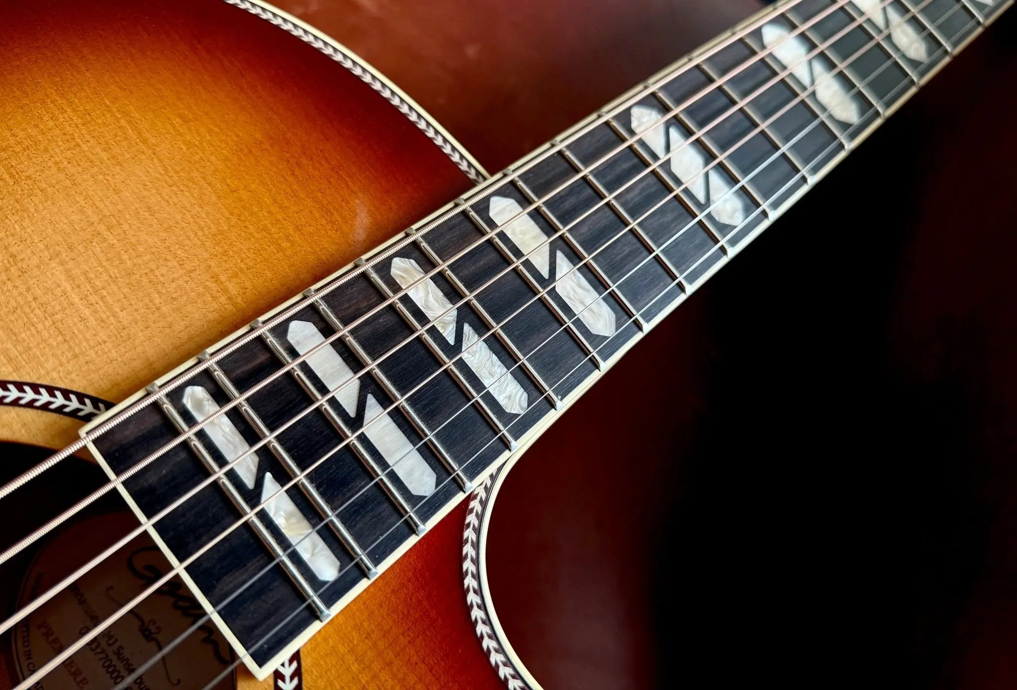 Buy Godin Connaisseur MJ Sunsetburst Maho Electro Acoustic Guitar