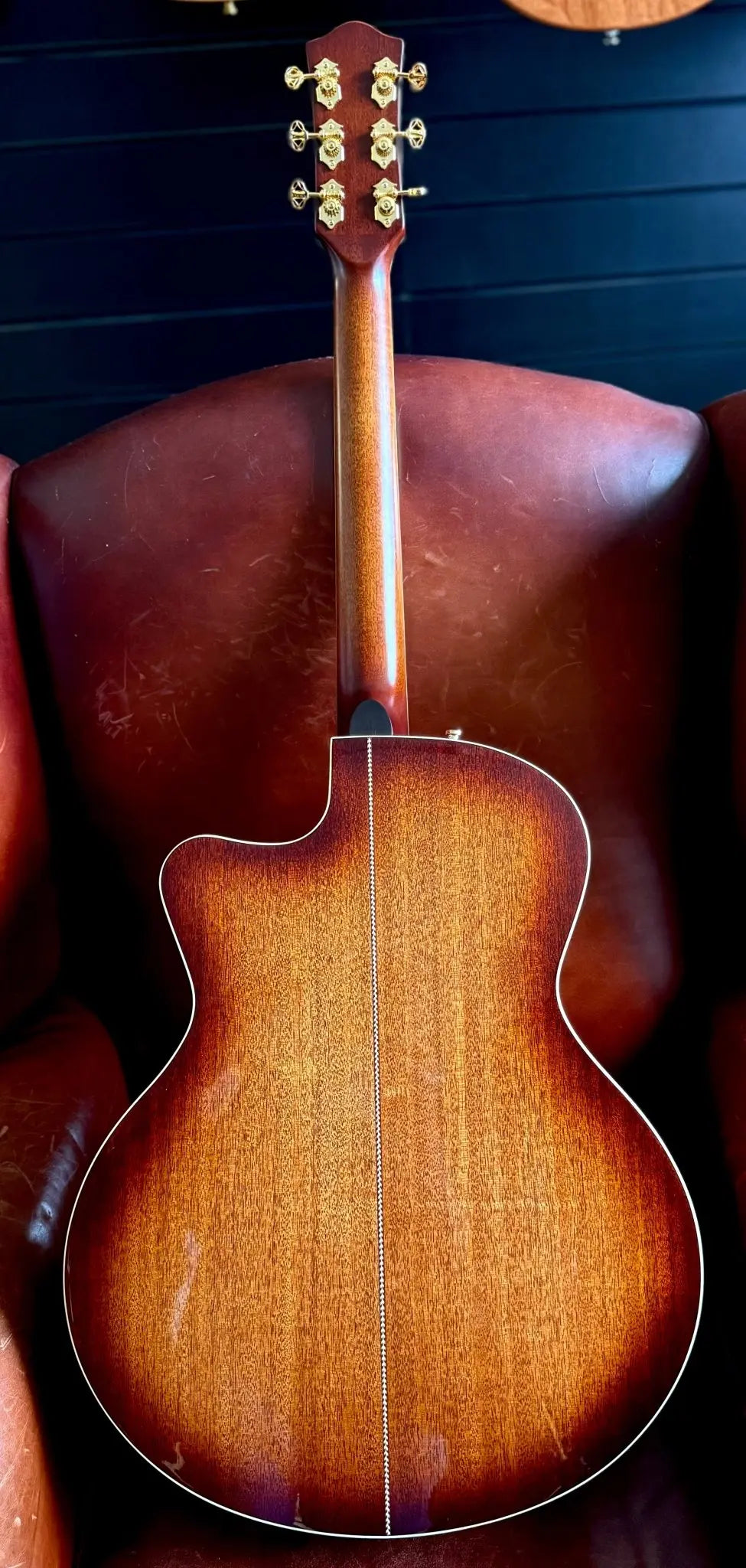 Buy Godin Connaisseur MJ Sunsetburst Maho Electro Acoustic Guitar