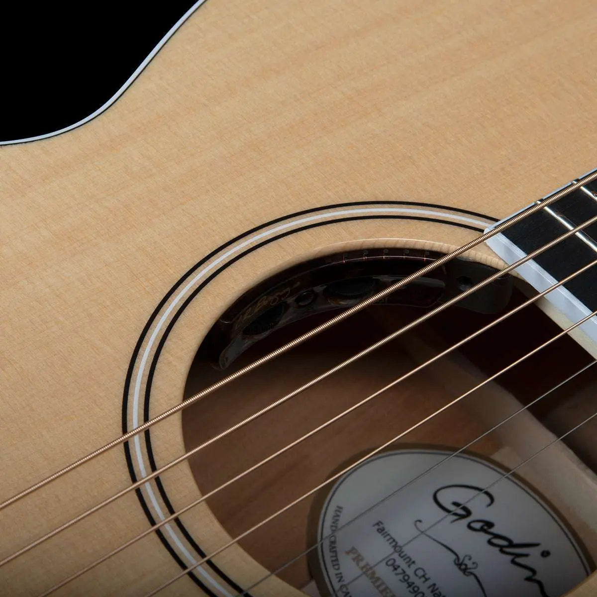 Godin Fairmount CH HG Electro - Acoustic Guitar with Bag ~ Natural - Richards Guitars Of Stratford Upon Avon