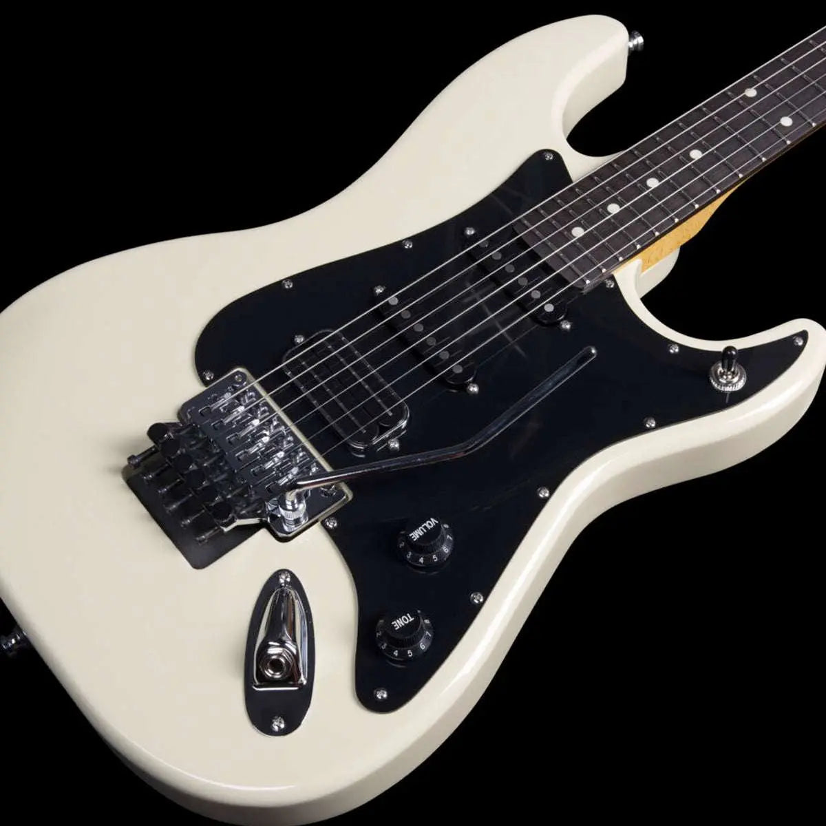 Godin LERXST Electric Guitar ~ Limelight Cream with Floyd Rose and Case - Richards Guitars Of Stratford Upon Avon