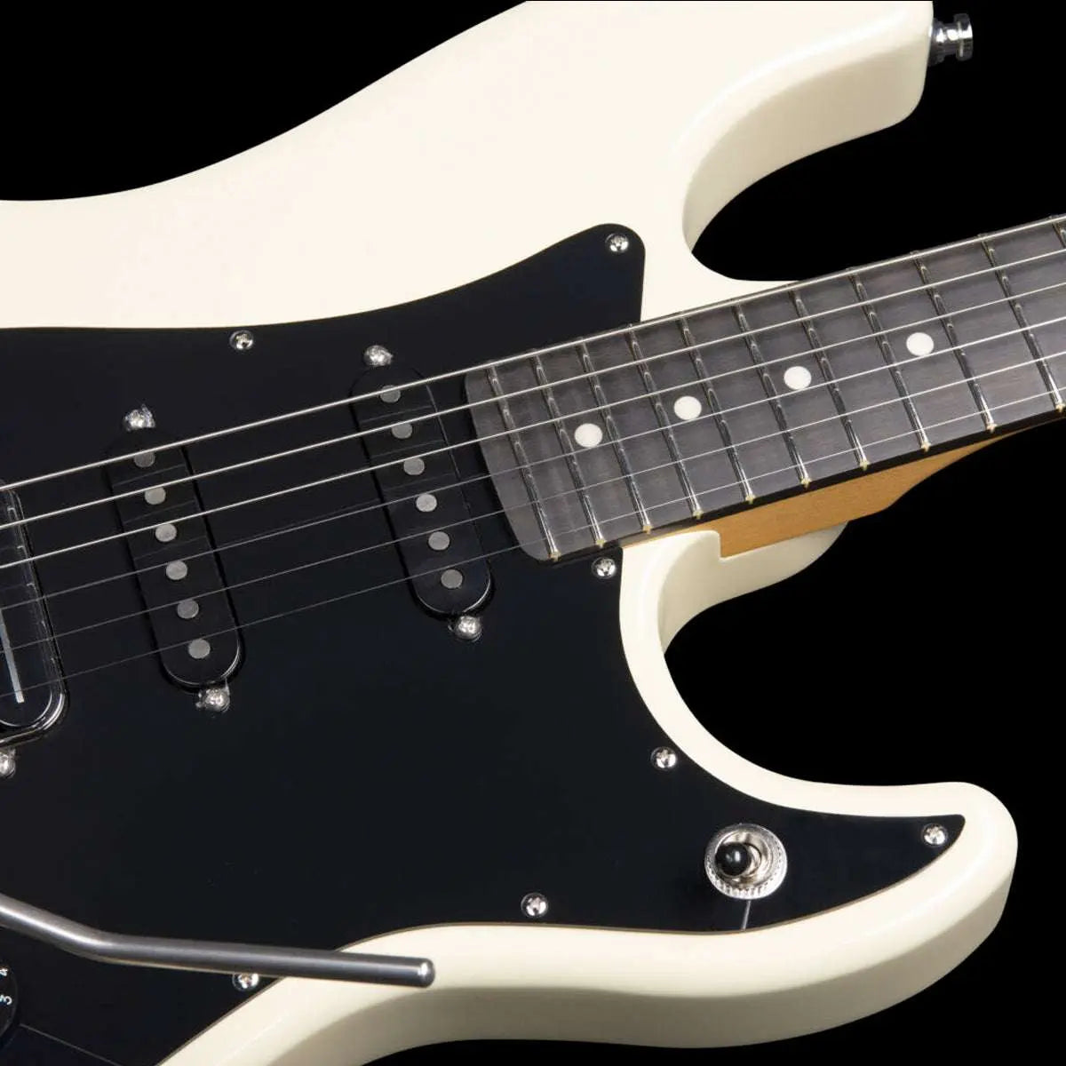 Godin LERXST Electric Guitar ~ Limelight Cream with Vega - Trem and Case - Richards Guitars Of Stratford Upon Avon