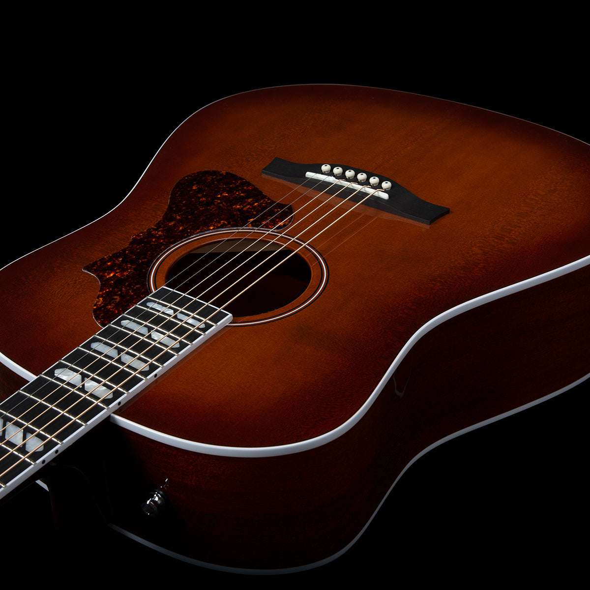 Godin Metropolis LTD HG Electro-Acoustic Guitar with Bag ~ Havana Burst,  for sale at Richards Guitars.