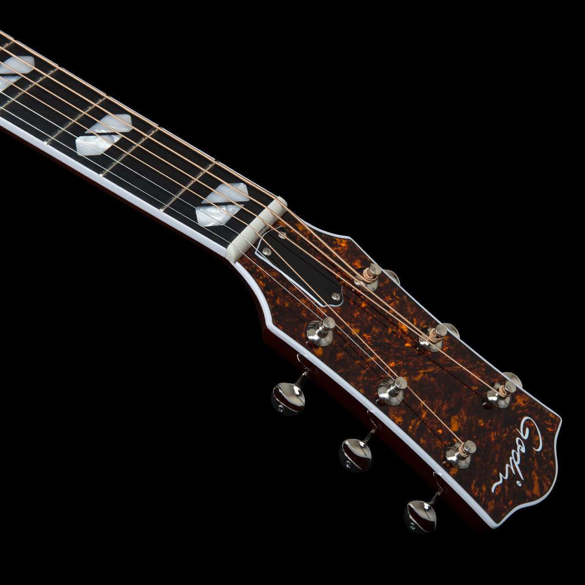 Godin Metropolis LTD HG Electro-Acoustic Guitar with Bag ~ Havana Burst, for sale at Richards Guitars.