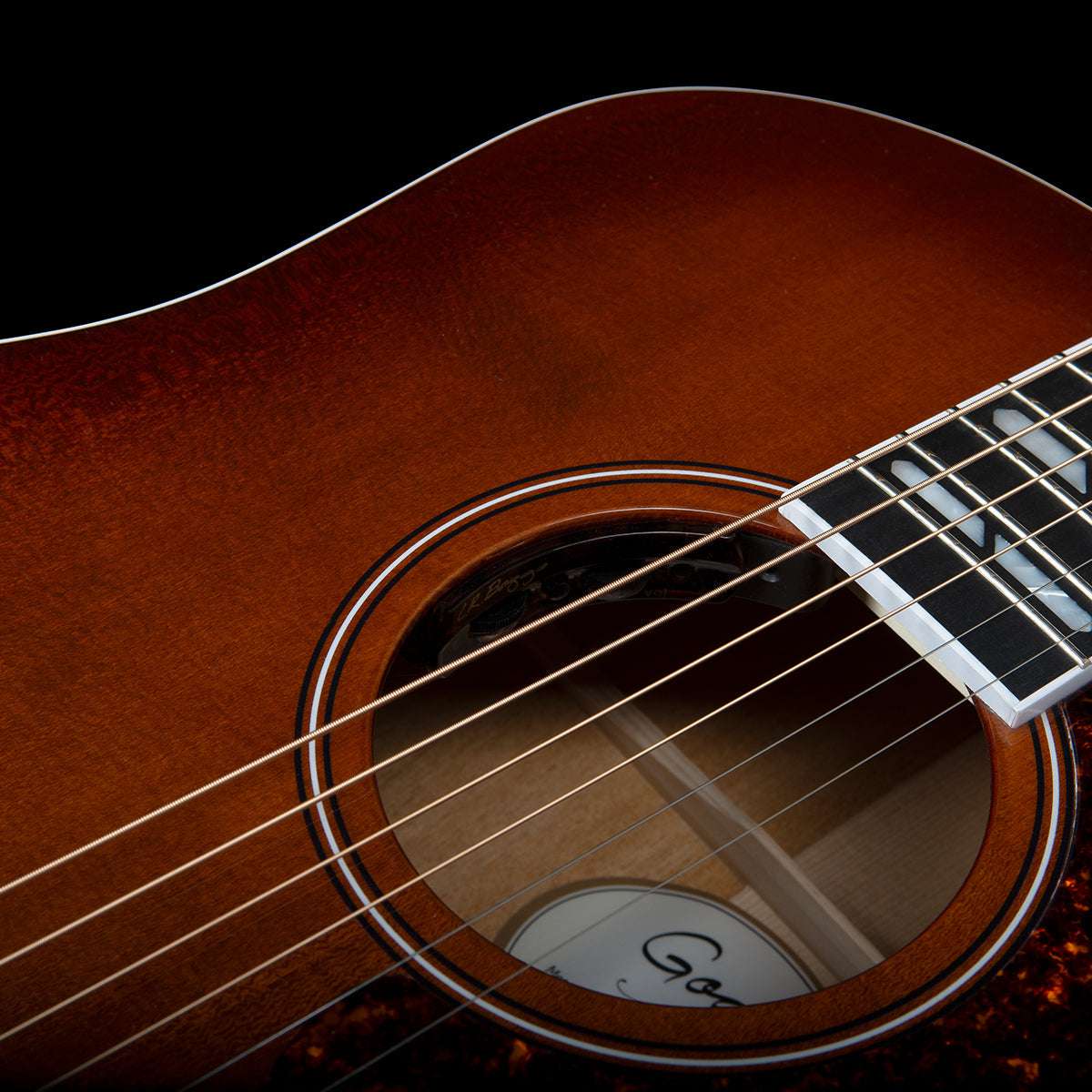 Godin Metropolis LTD HG Electro-Acoustic Guitar with Bag ~ Havana Burst, for sale at Richards Guitars.