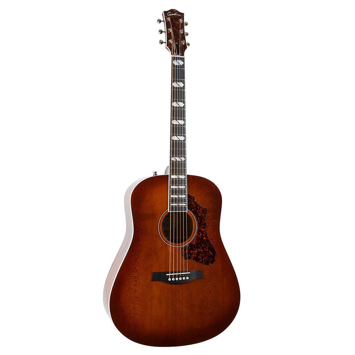 Godin Metropolis LTD HG Electro-Acoustic Guitar with Bag ~ Havana Burst,  for sale at Richards Guitars.