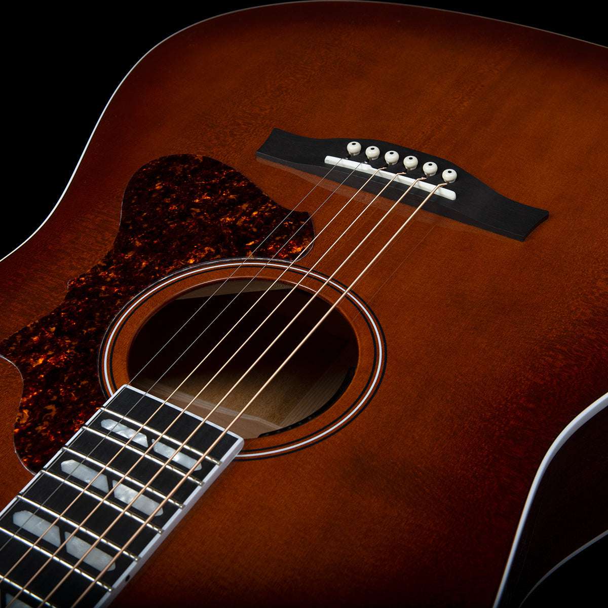 Godin Metropolis LTD HG Electro-Acoustic Guitar with Bag ~ Havana Burst, for sale at Richards Guitars.