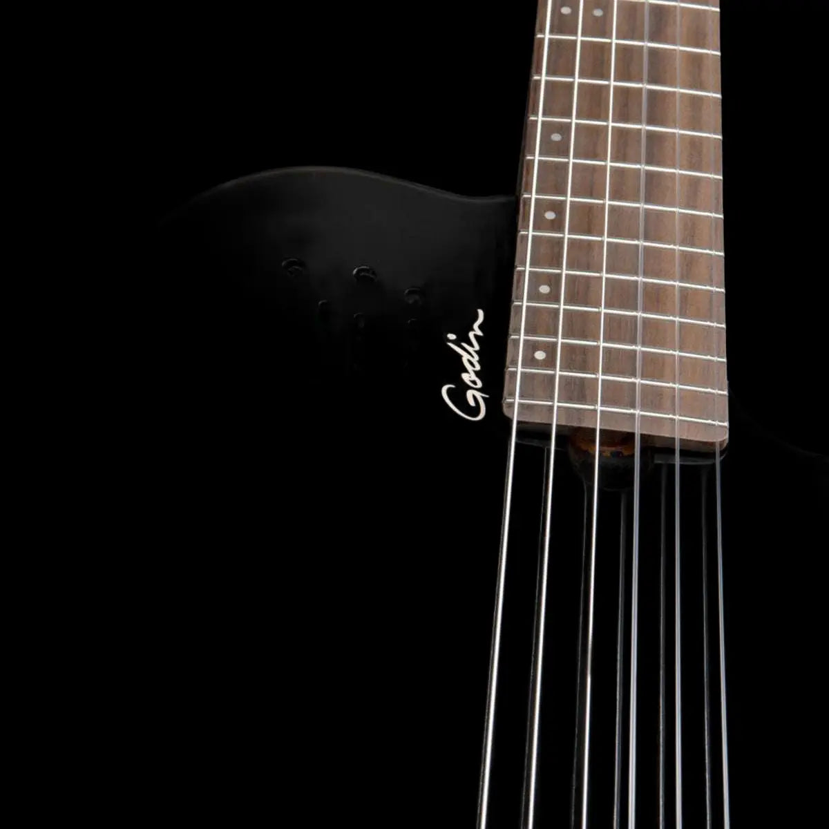 Godin Multiac Mundial Electric Guitar ~ Onyx Black - Richards Guitars Of Stratford Upon Avon