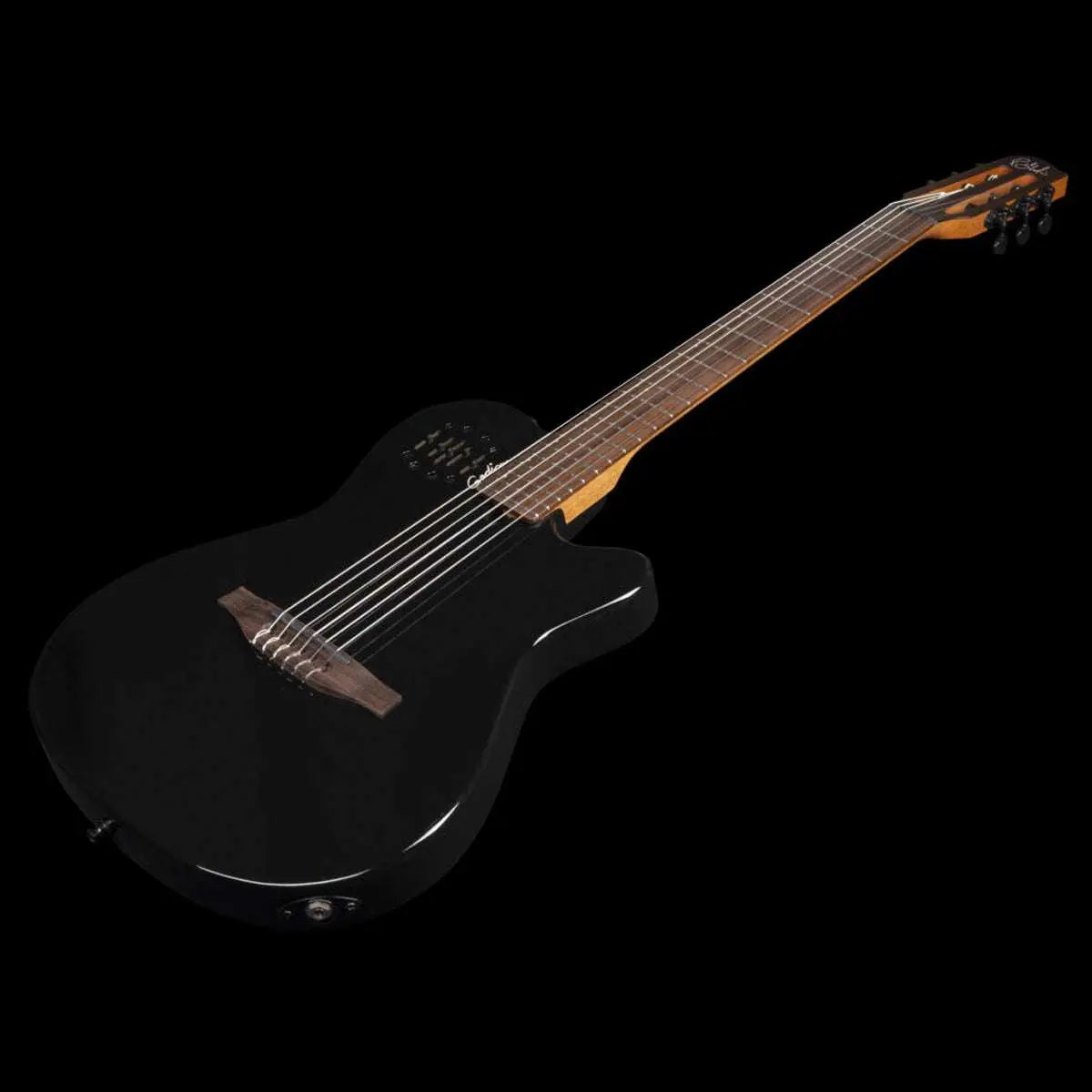 Godin Multiac Mundial Electric Guitar ~ Onyx Black - Richards Guitars Of Stratford Upon Avon