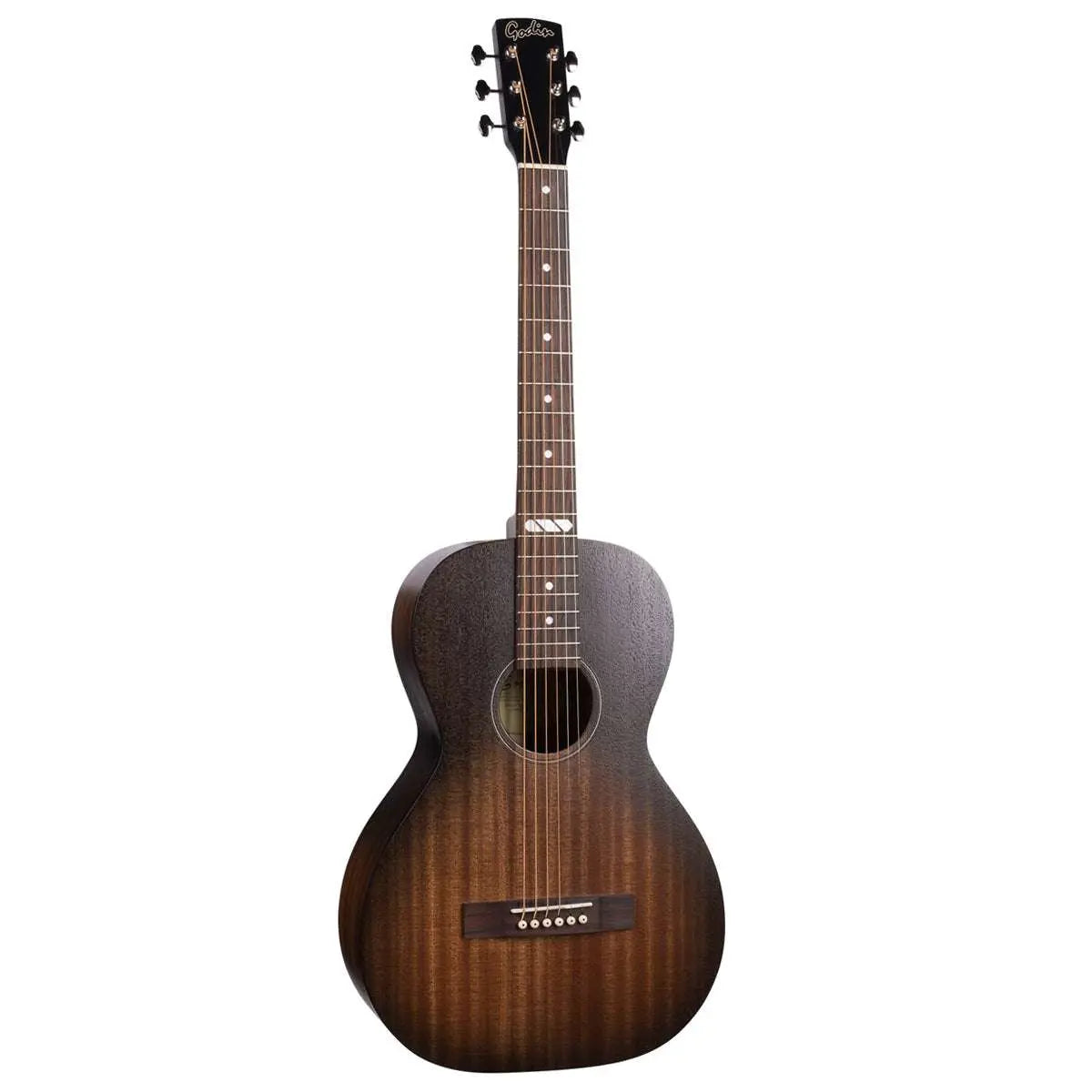 Godin Parlour LTD Mahogany Electro - Acoustic Guitar ~ Black Burst - Richards Guitars Of Stratford Upon Avon