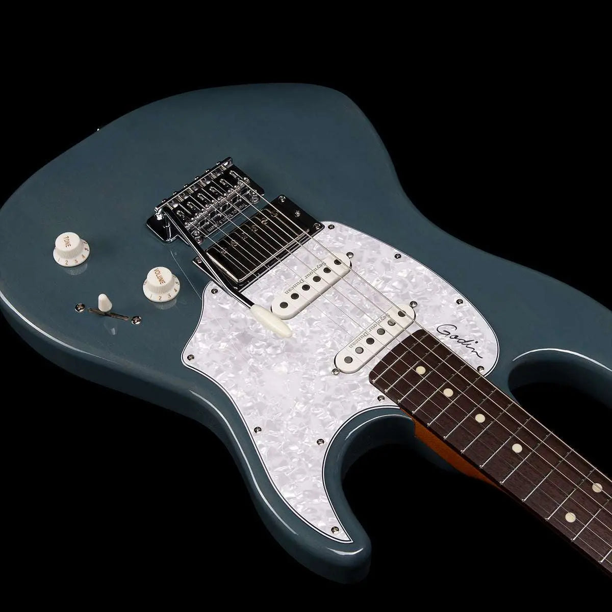 Godin Session T - Pro Electric Guitar ~ Arctik Blue RN - Richards Guitars Of Stratford Upon Avon