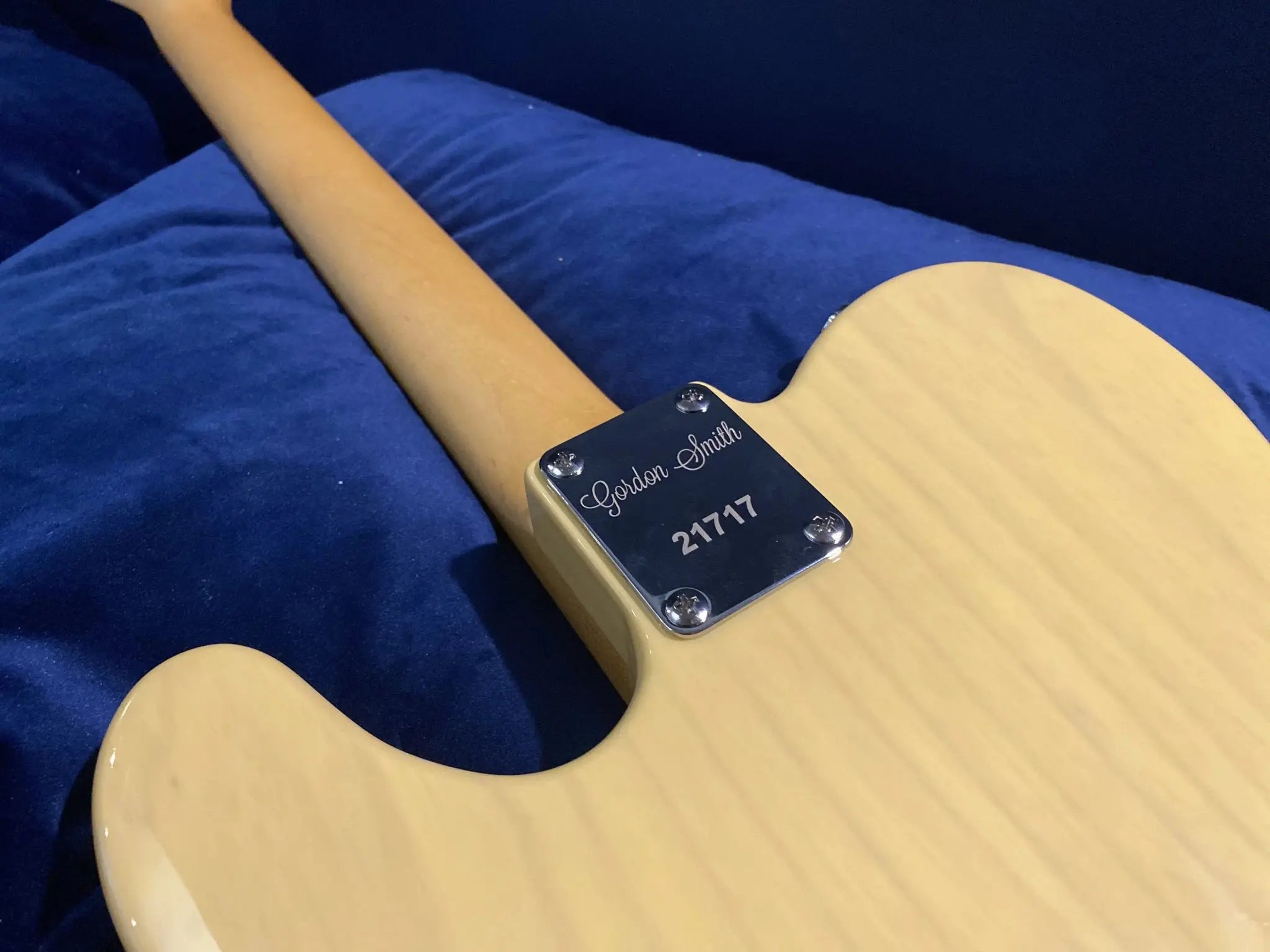 Gordon Smith Classic T "Standard" Vintage Blonde With Maple Board - Richards Guitars Of Stratford Upon Avon