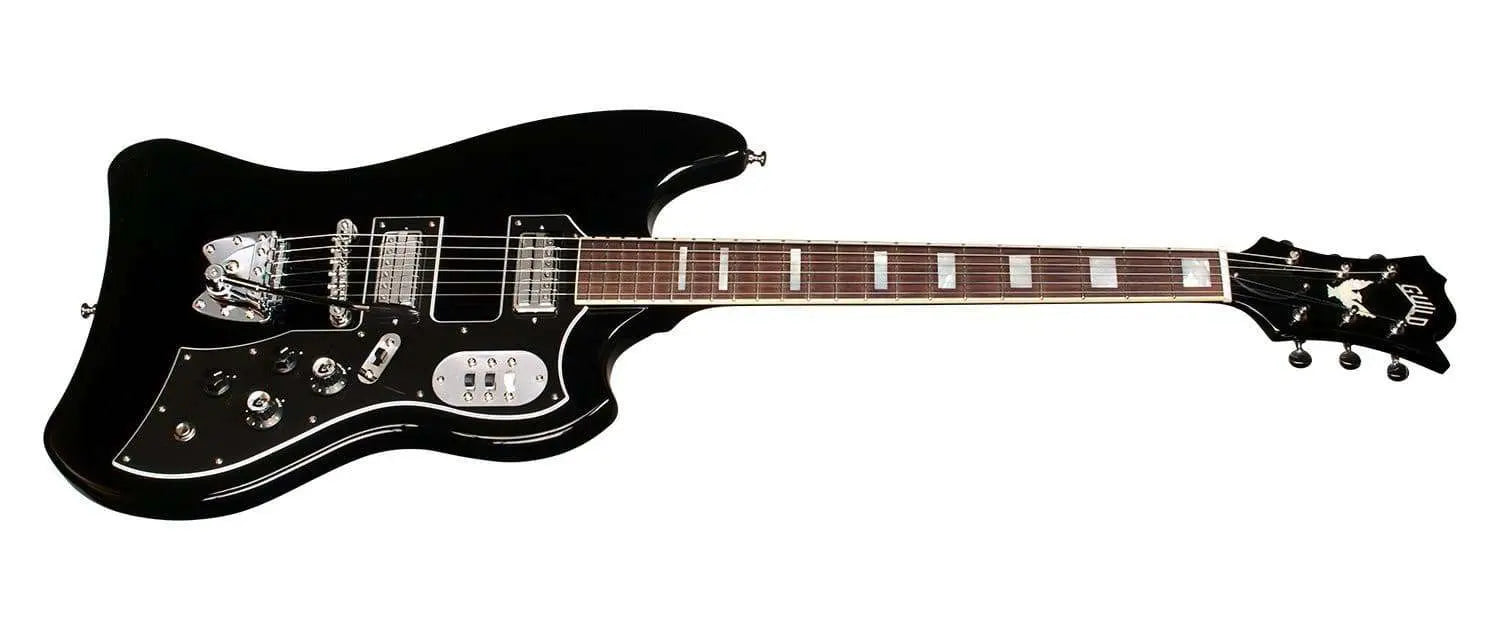 Guild S - 200 T - BIRD BLK - Richards Guitars Of Stratford Upon Avon